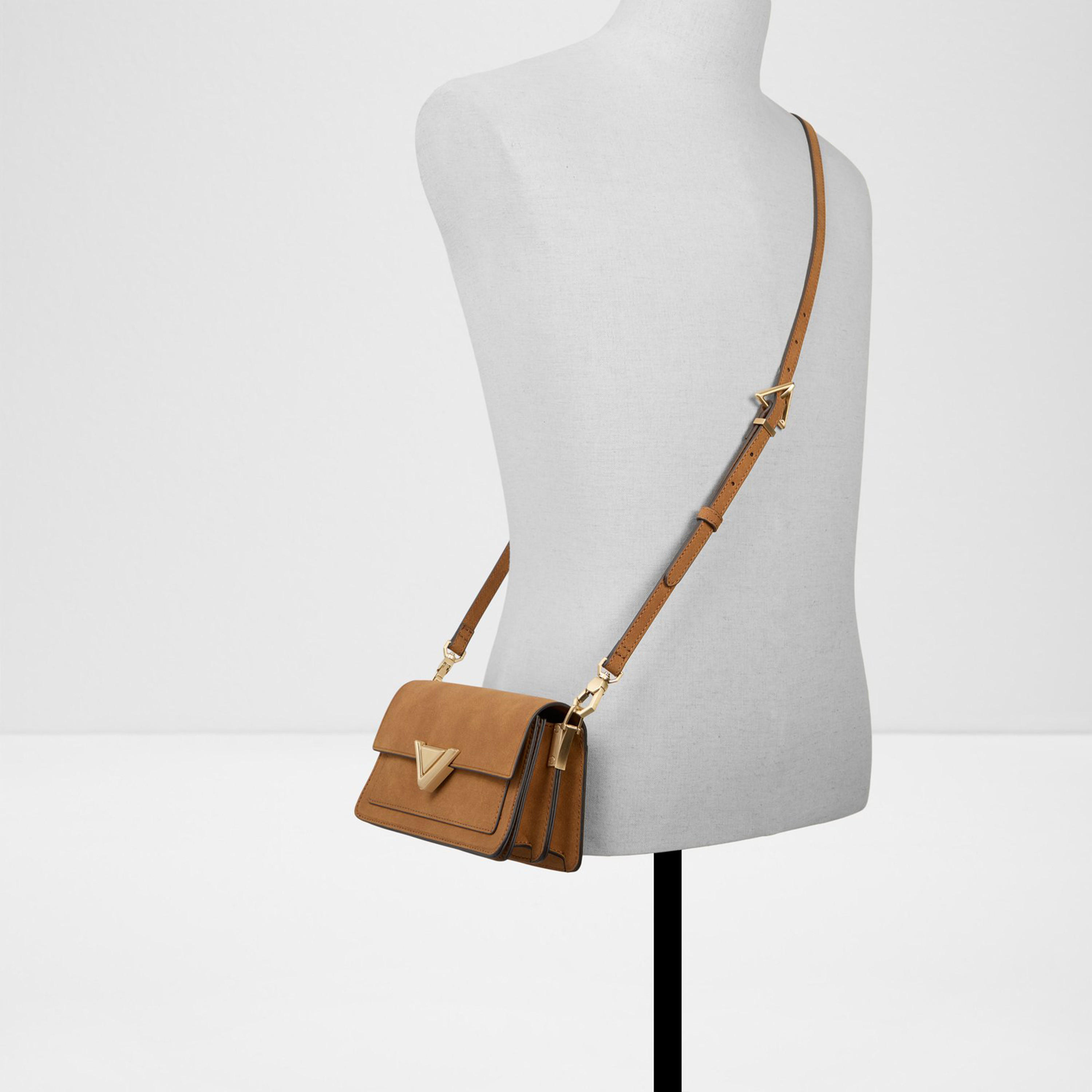 Aldo Luxehandle Shoulder Bag with Flap Closure and Detachable Strap-women-bagsandwallets-handbags-image-4