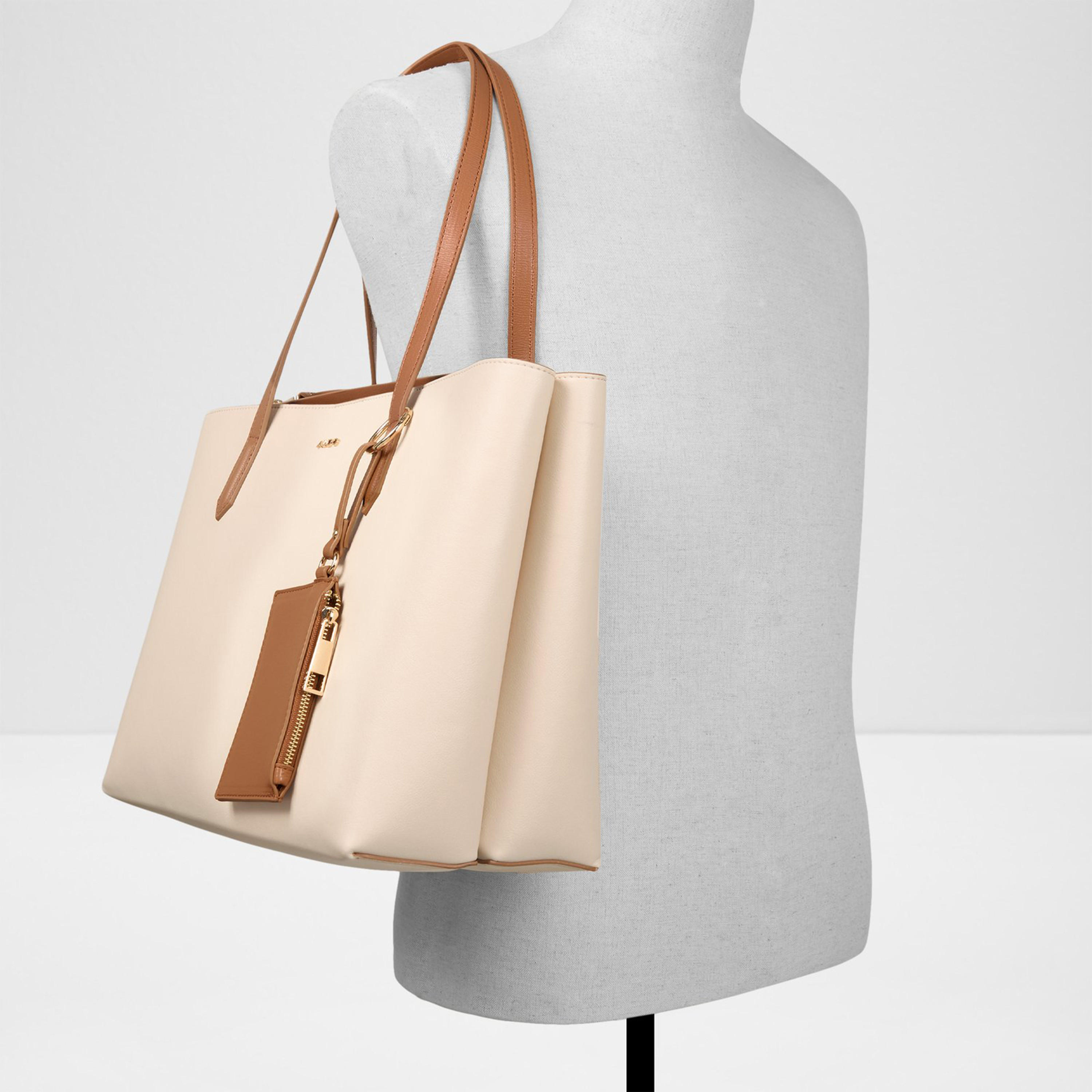 Aldo Ysabelle Double Handle Shoulder Bag with Magnetic Closure-women-bagsandwallets-handbags-image-4