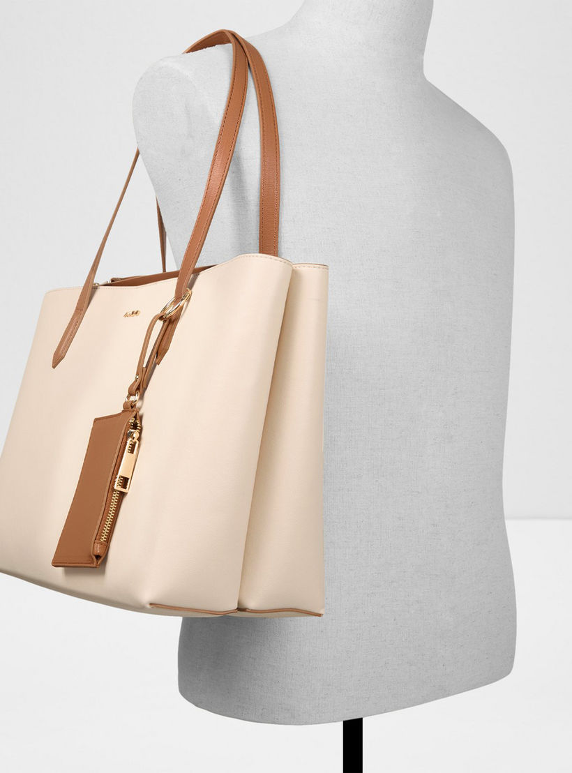 Aldo Ysabelle Double Handle Shoulder Bag with Magnetic Closure-women-bagsandwallets-handbags-image-4