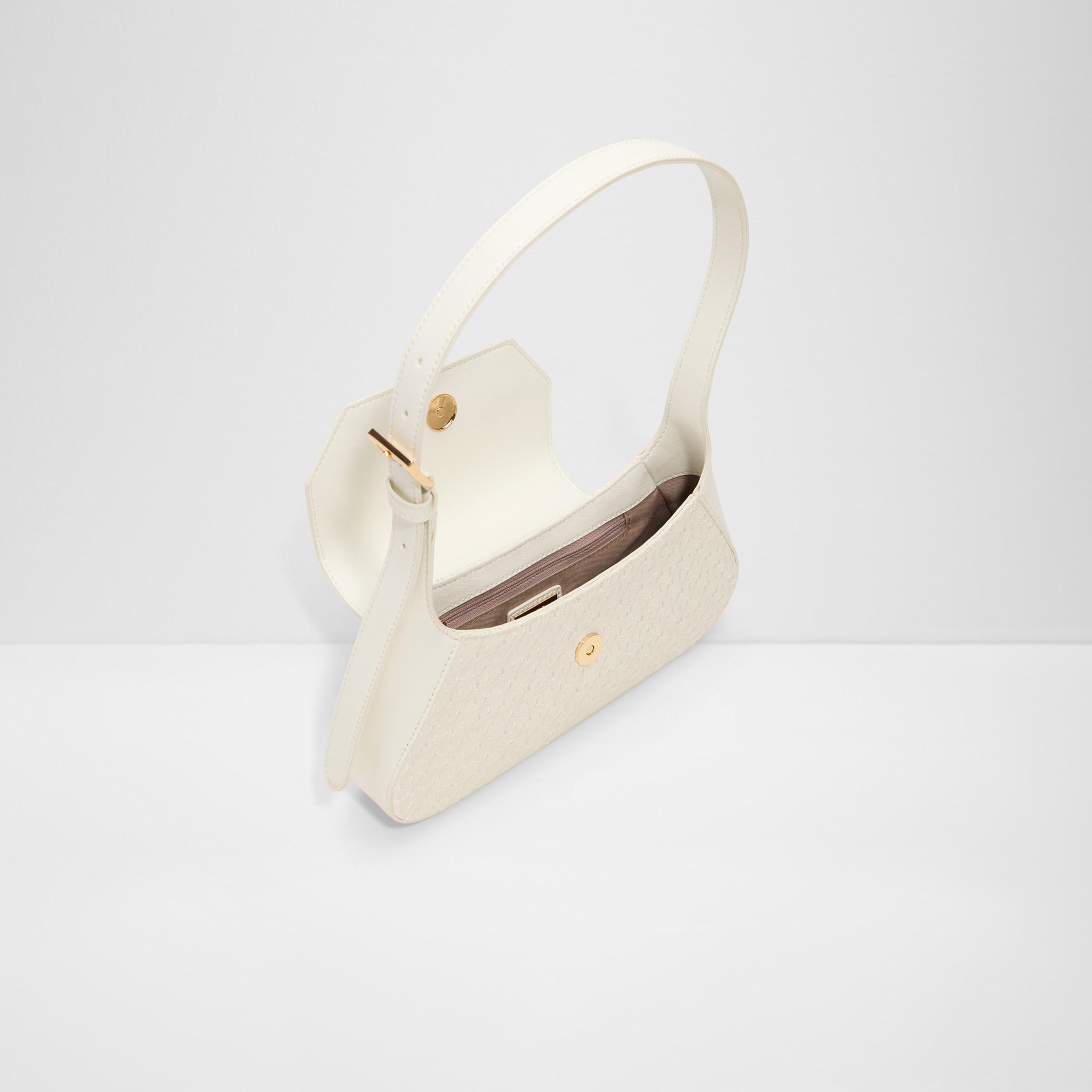 Aldo Rhianon Monogram Shoulder Bag with Flap Closure and Adjustable Strap-women-bagsandwallets-handbags-image-3