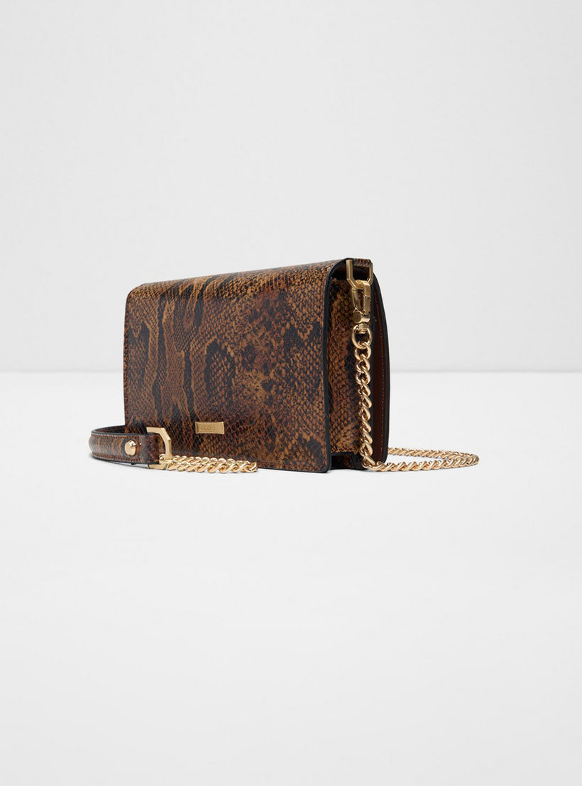 Aldo Lilyth Animal Print Crossbody Bag with Flap Closure and Chain Strap-women-bagsandwallets-handbags-image-2
