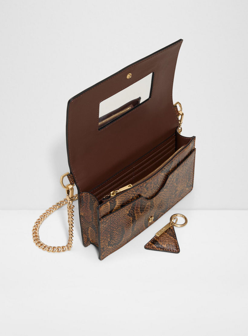Aldo Lilyth Animal Print Crossbody Bag with Flap Closure and Chain Strap-women-bagsandwallets-handbags-image-3