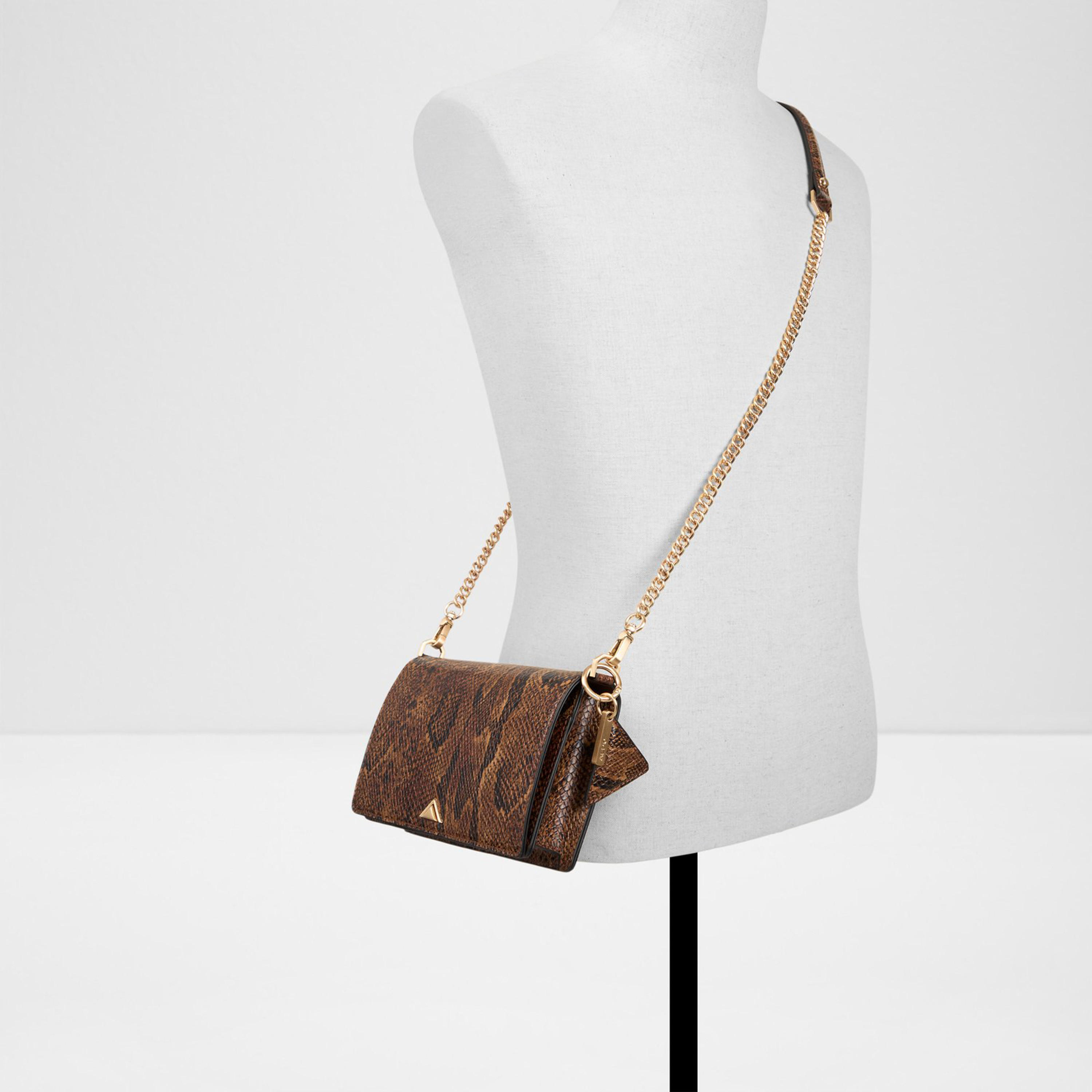 Aldo Lilyth Animal Print Crossbody Bag with Flap Closure and Chain Strap-women-bagsandwallets-handbags-image-4