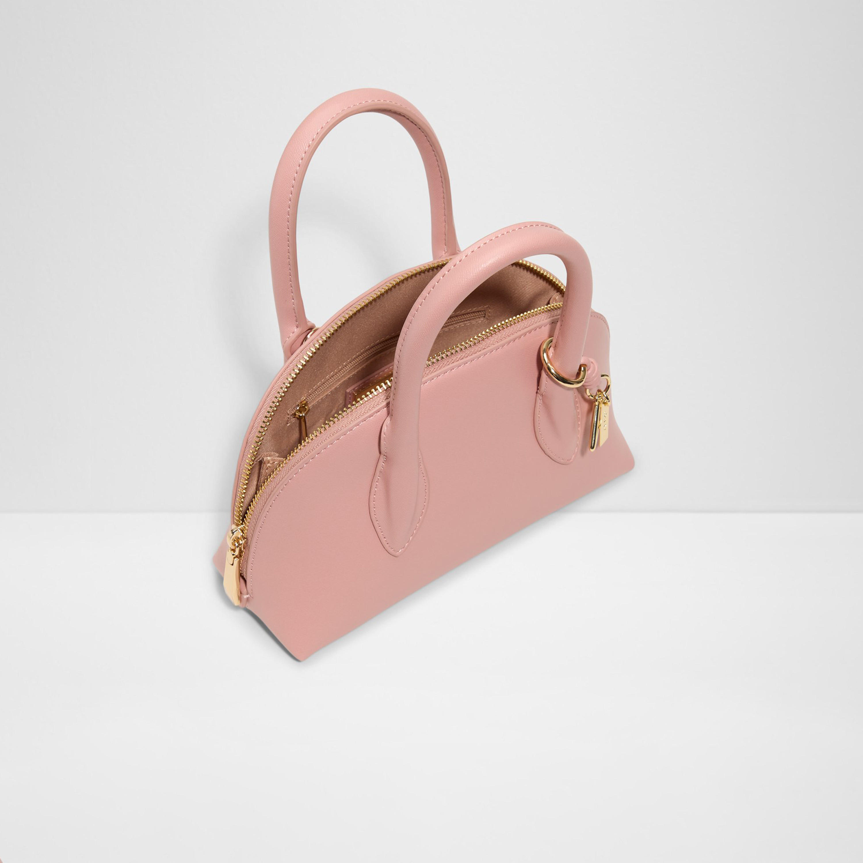 Aldo Novallie Double Handle Satchel Bag with Zipper and Detachable Strap-women-bagsandwallets-handbags-image-11