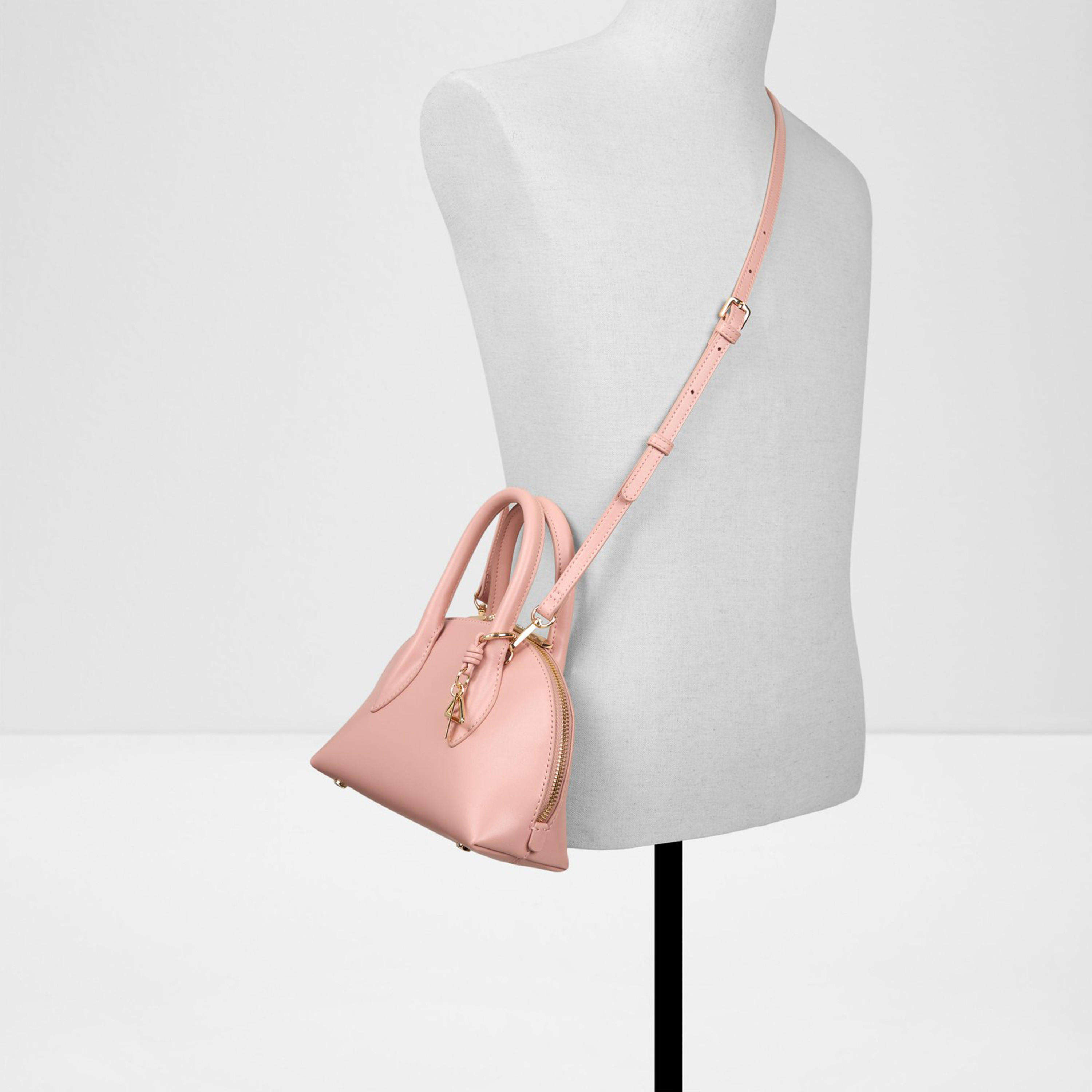 Aldo Novallie Double Handle Satchel Bag with Zipper and Detachable Strap-women-bagsandwallets-handbags-image-12