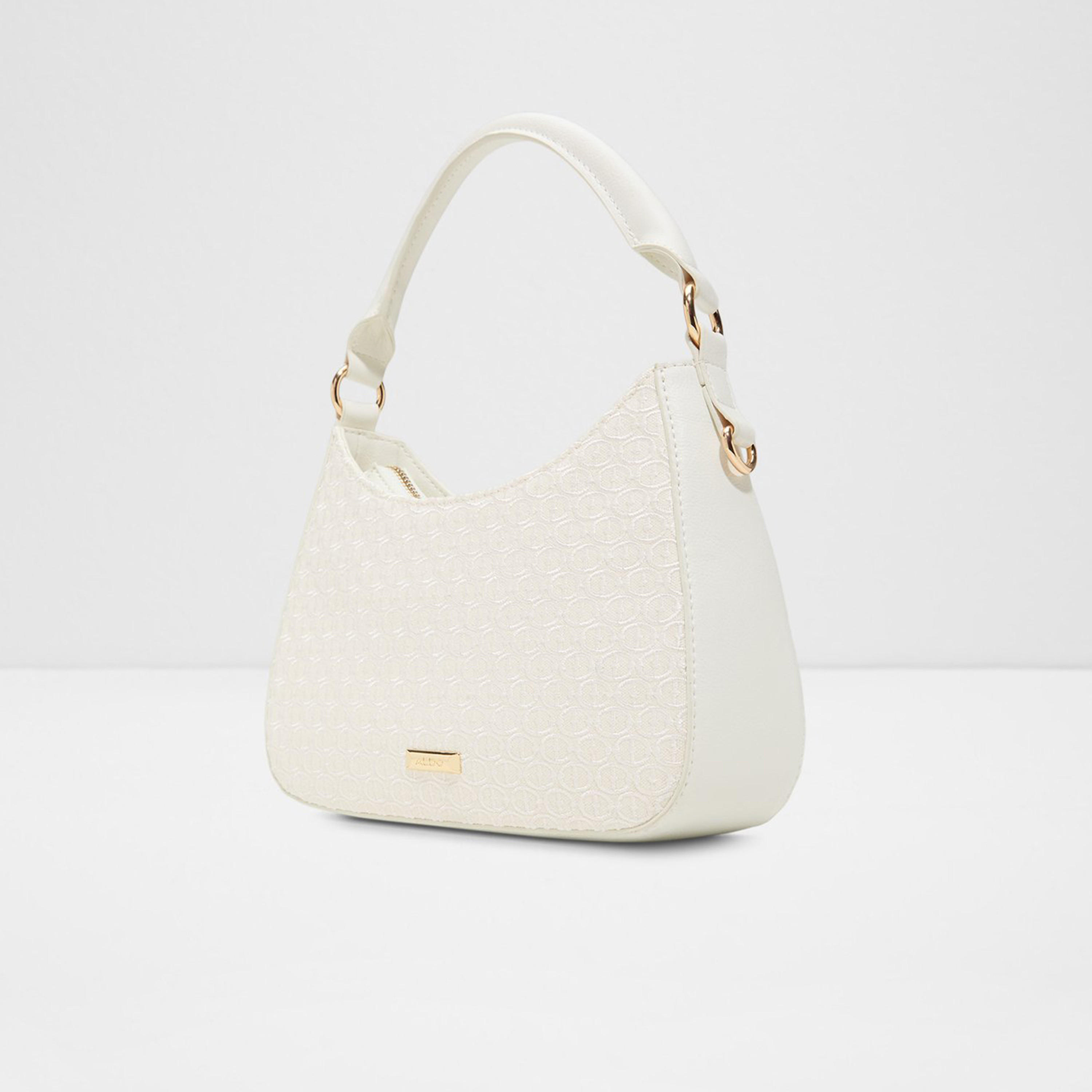 Aldo Karegan Monogram Shoulder Bag with Zipper and Detachable Strap-women-bagsandwallets-handbags-image-2