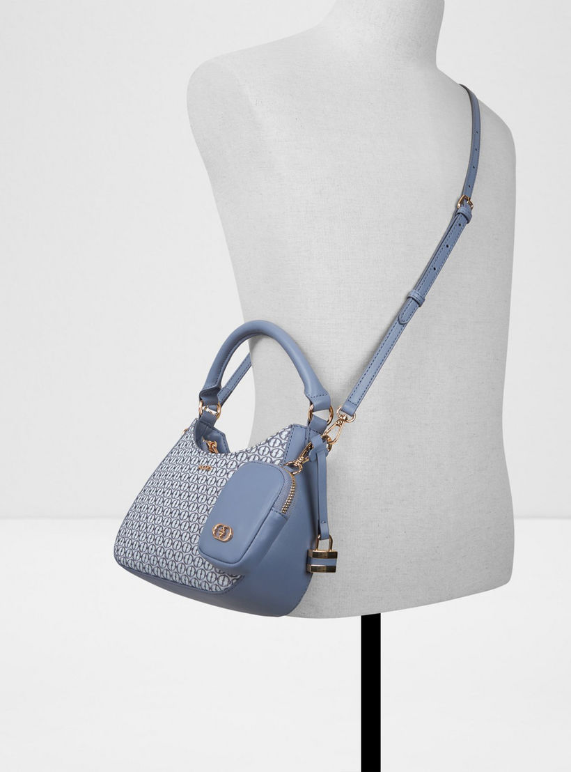Aldo Karegan Monogram Shoulder Bag with Zipper and Detachable Strap-women-bagsandwallets-handbags-image-4