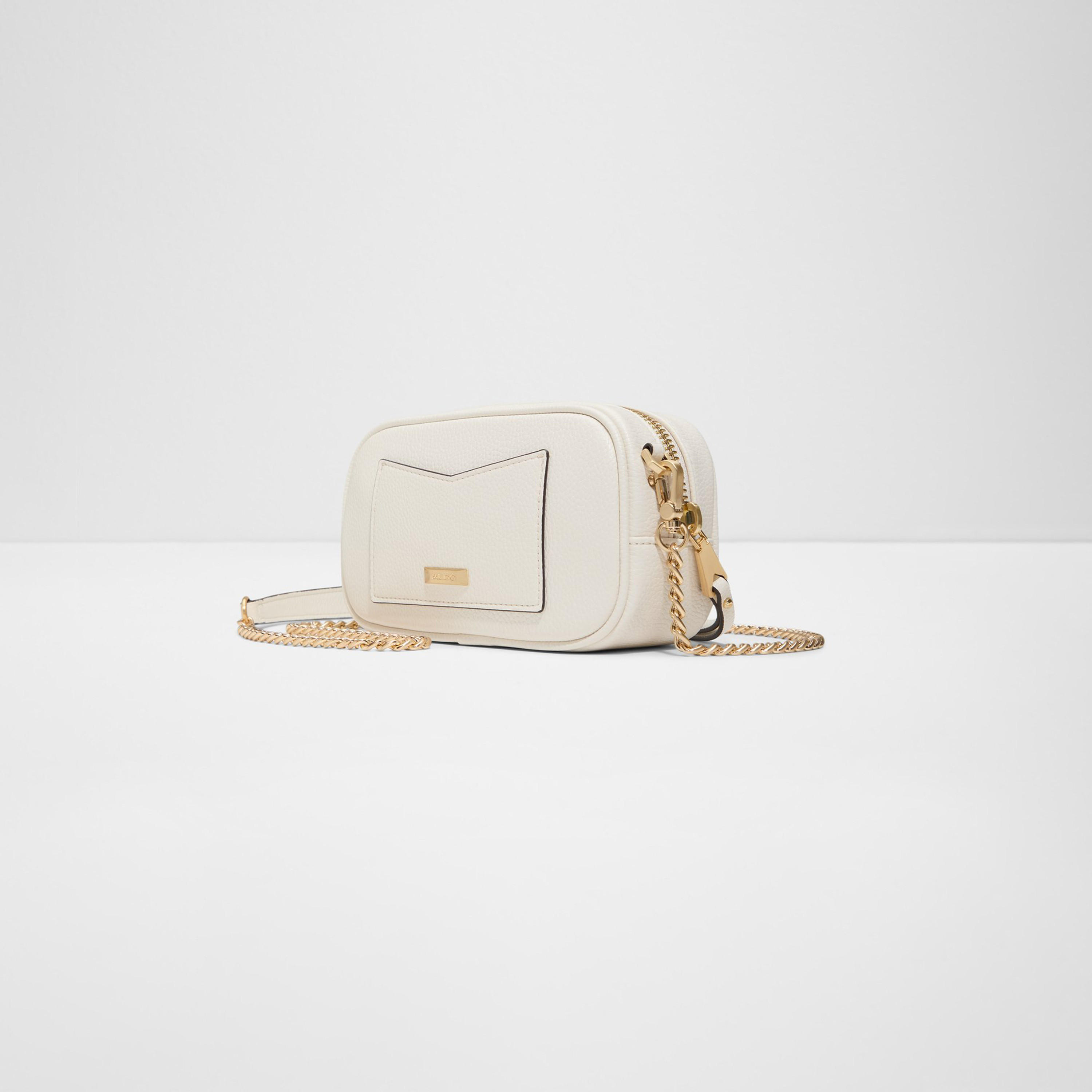 Aldo Moanah Textured Crossbody Bag with Zipper and Chain Strap-women-bagsandwallets-handbags-image-10