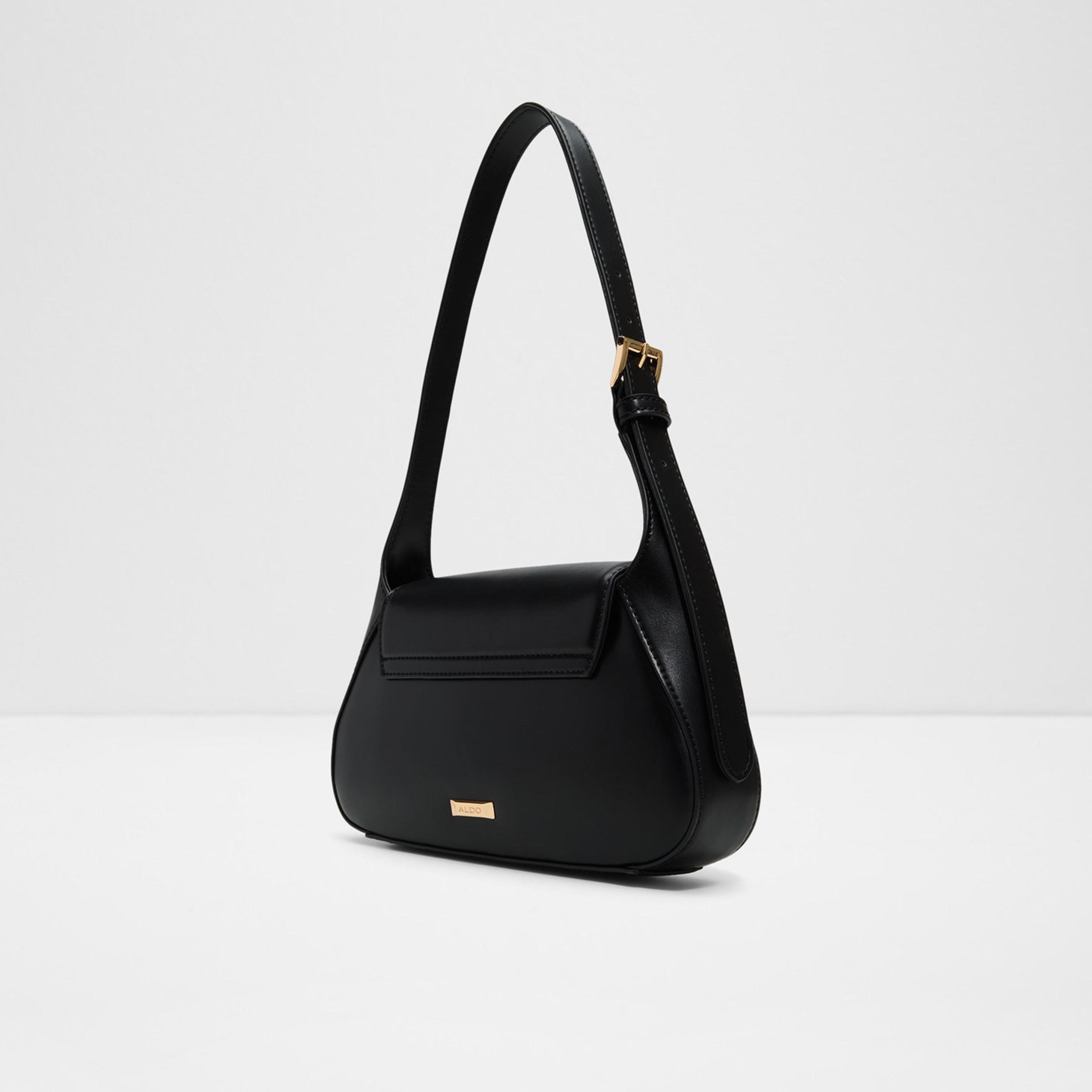 Aldo Rhianon Monogram Shoulder Bag with Flap Closure and Adjustable Strap-women-bagsandwallets-handbags-image-2