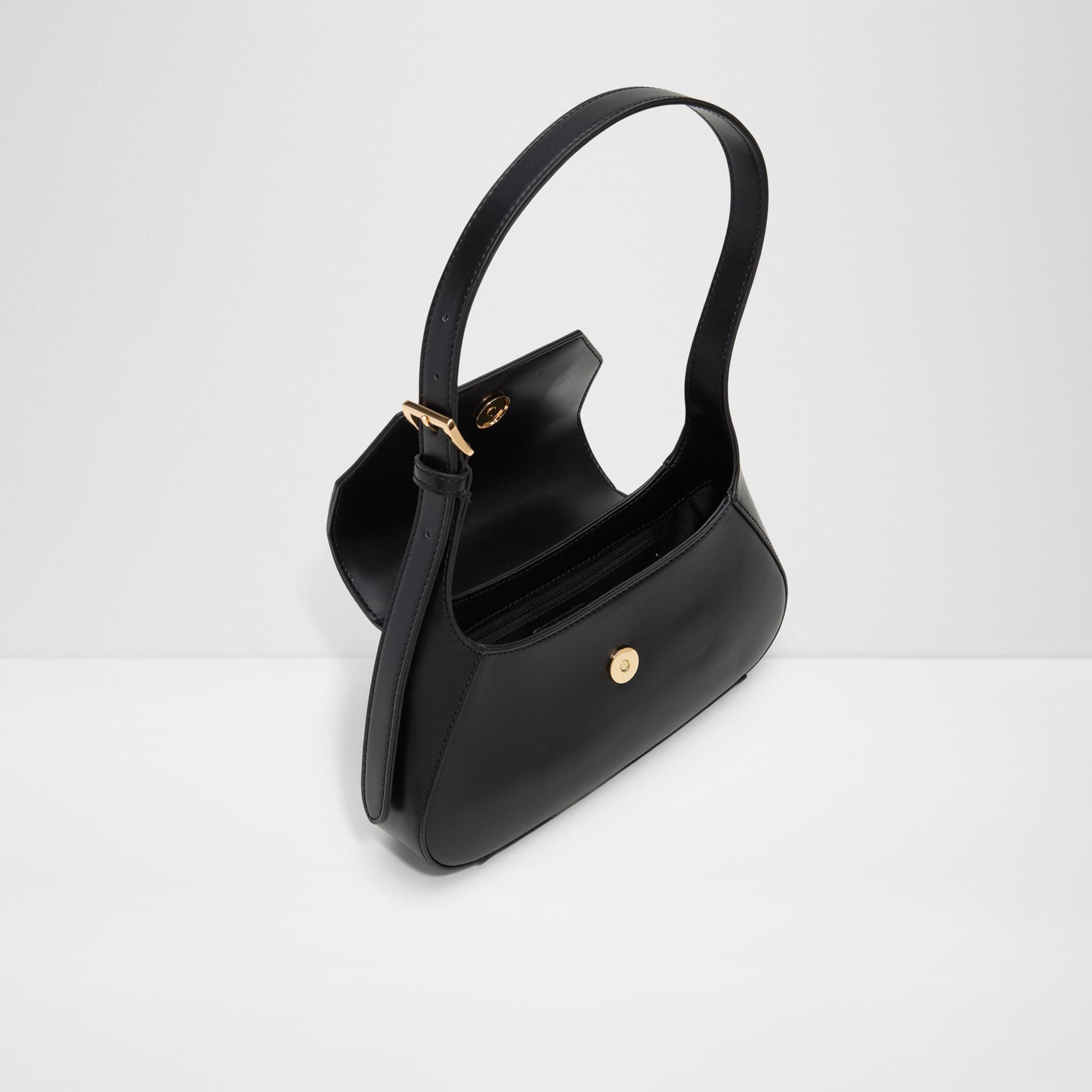 Aldo Rhianon Monogram Shoulder Bag with Flap Closure and Adjustable Strap-women-bagsandwallets-handbags-image-3