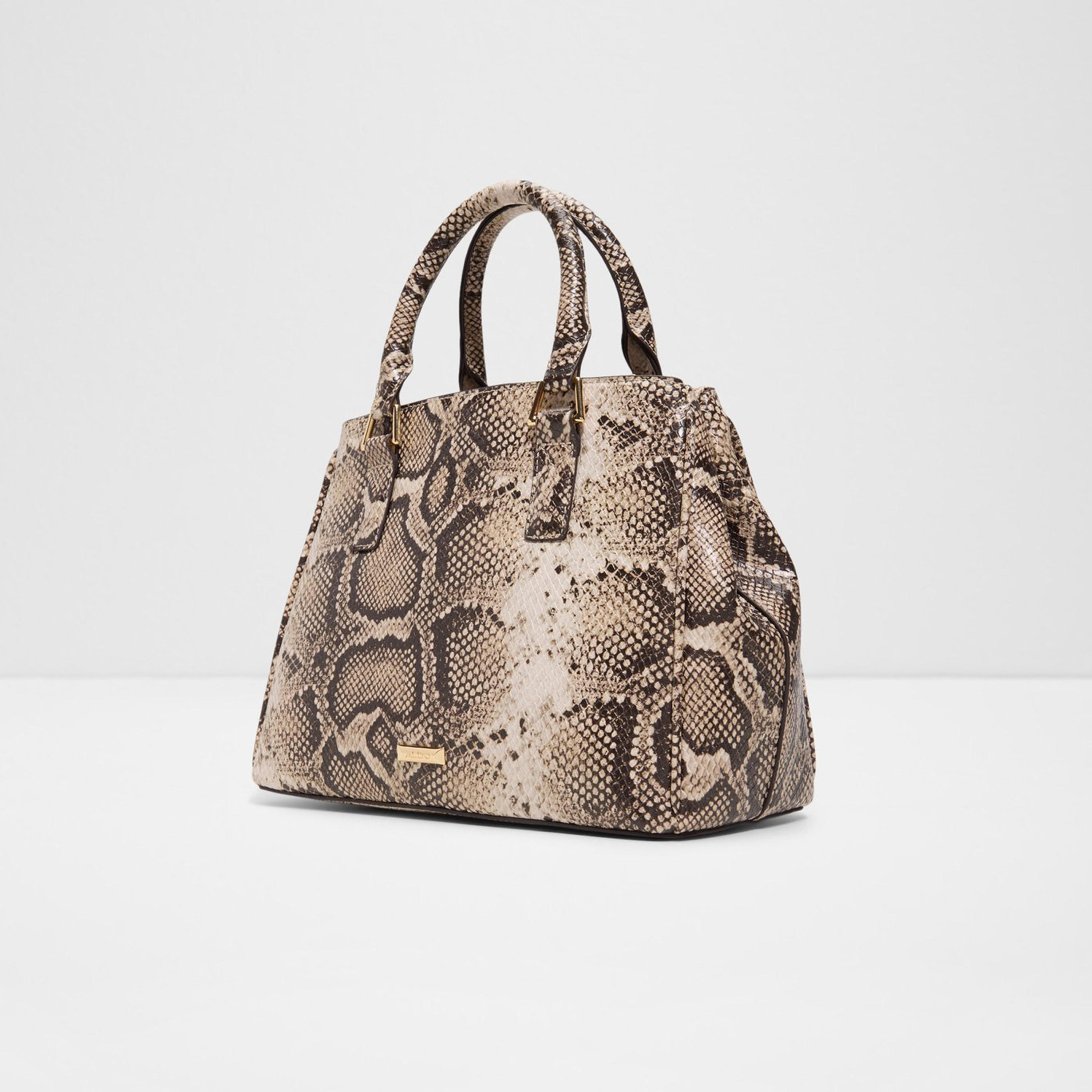 Aldo Javamaentar Textured Double Handle Satchel Bag with Magnetic Closure and Detachable Strap-women-bagsandwallets-handbags-image-2