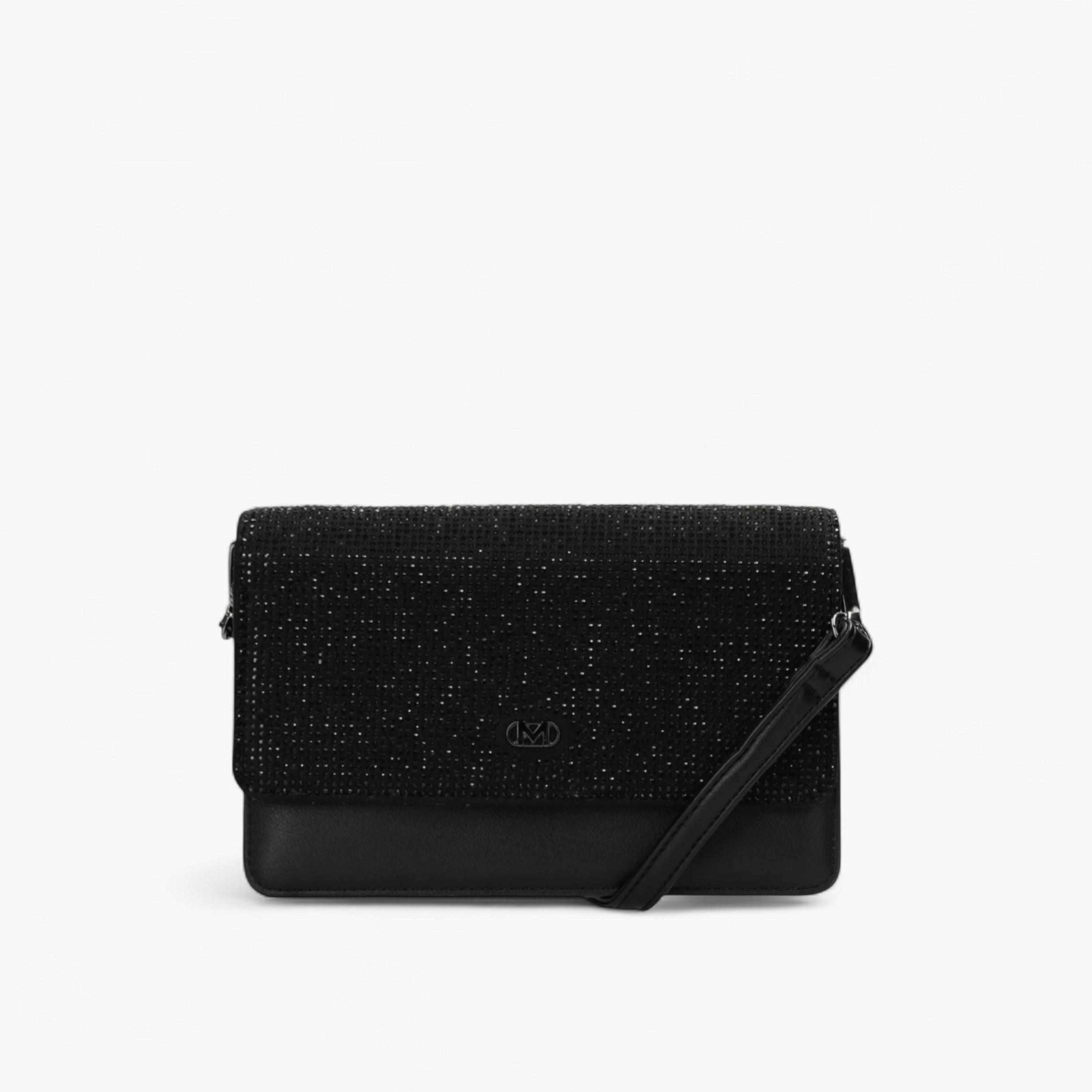 Mexx Embellished Crossbody Bag with Button Closure-women-bagsandwallets-handbags-image-4