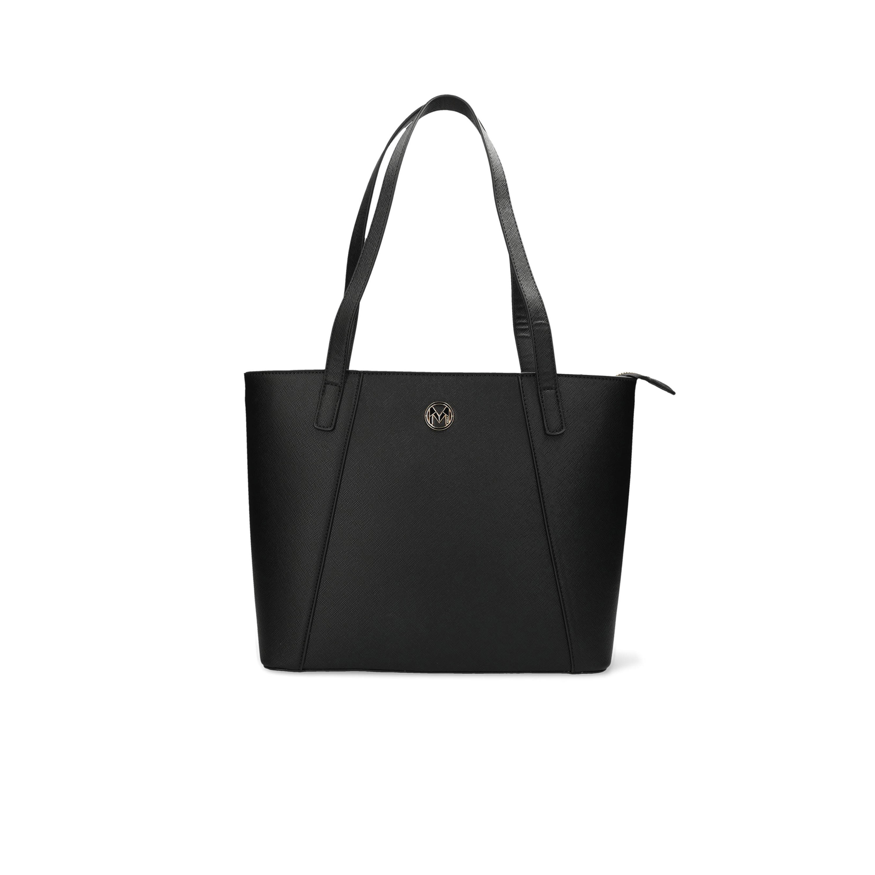 Mexx Textured Tote Bag with Double Handles-women-bagsandwallets-handbags-image-1
