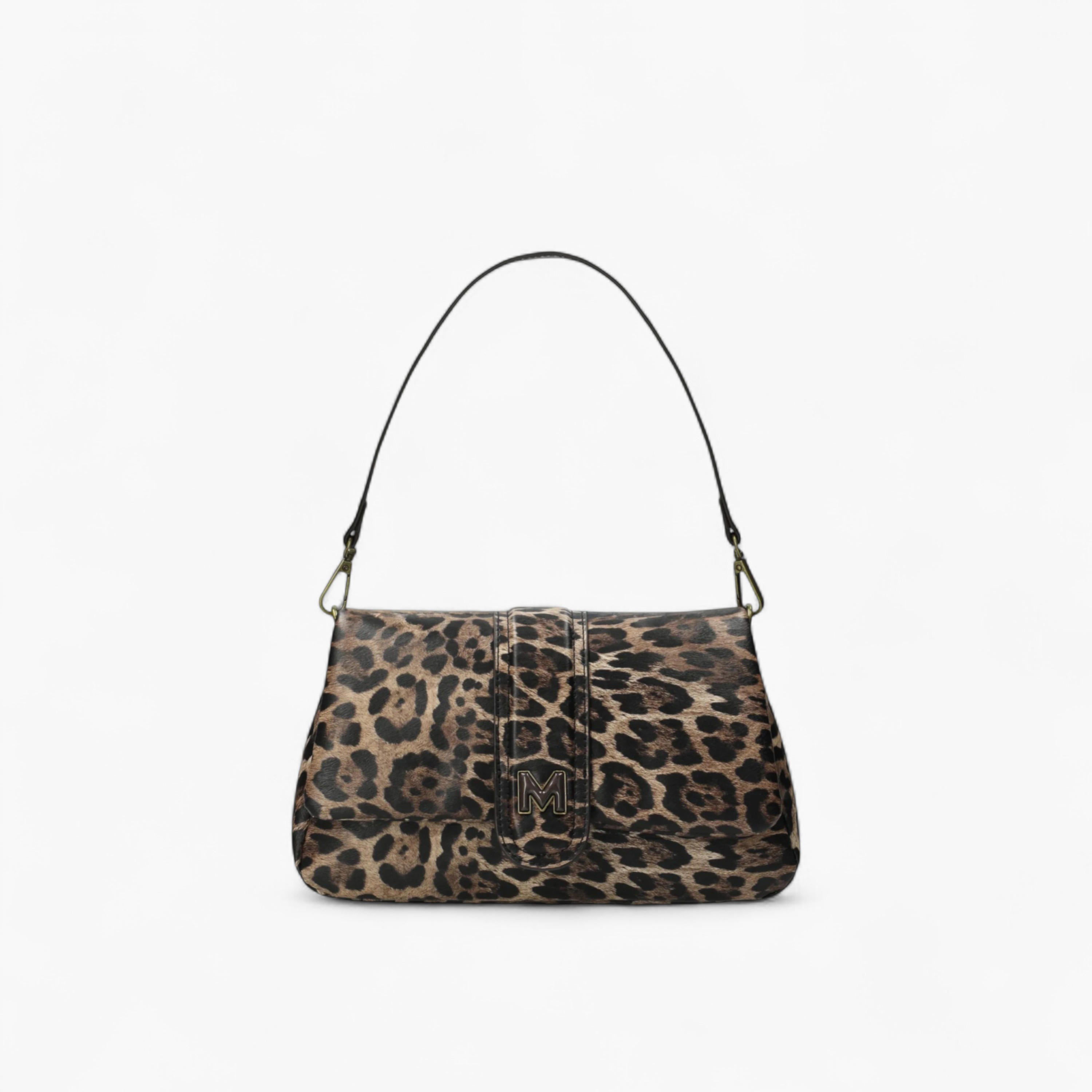 Mexx Animal Print Shoulder Bag with Flap Closure-women-bagsandwallets-handbags-image-2