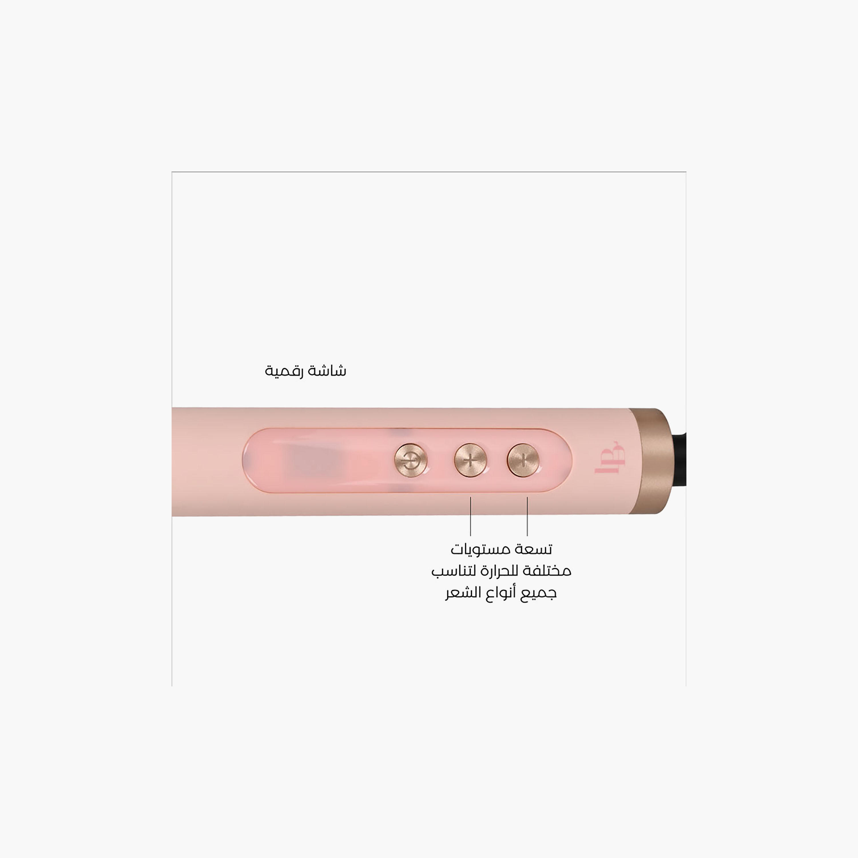 مكواة شعر وردية من لابل ستريت برو-beautyandpersonalcare-appliances-hairstylingtools-straighteners-image-3