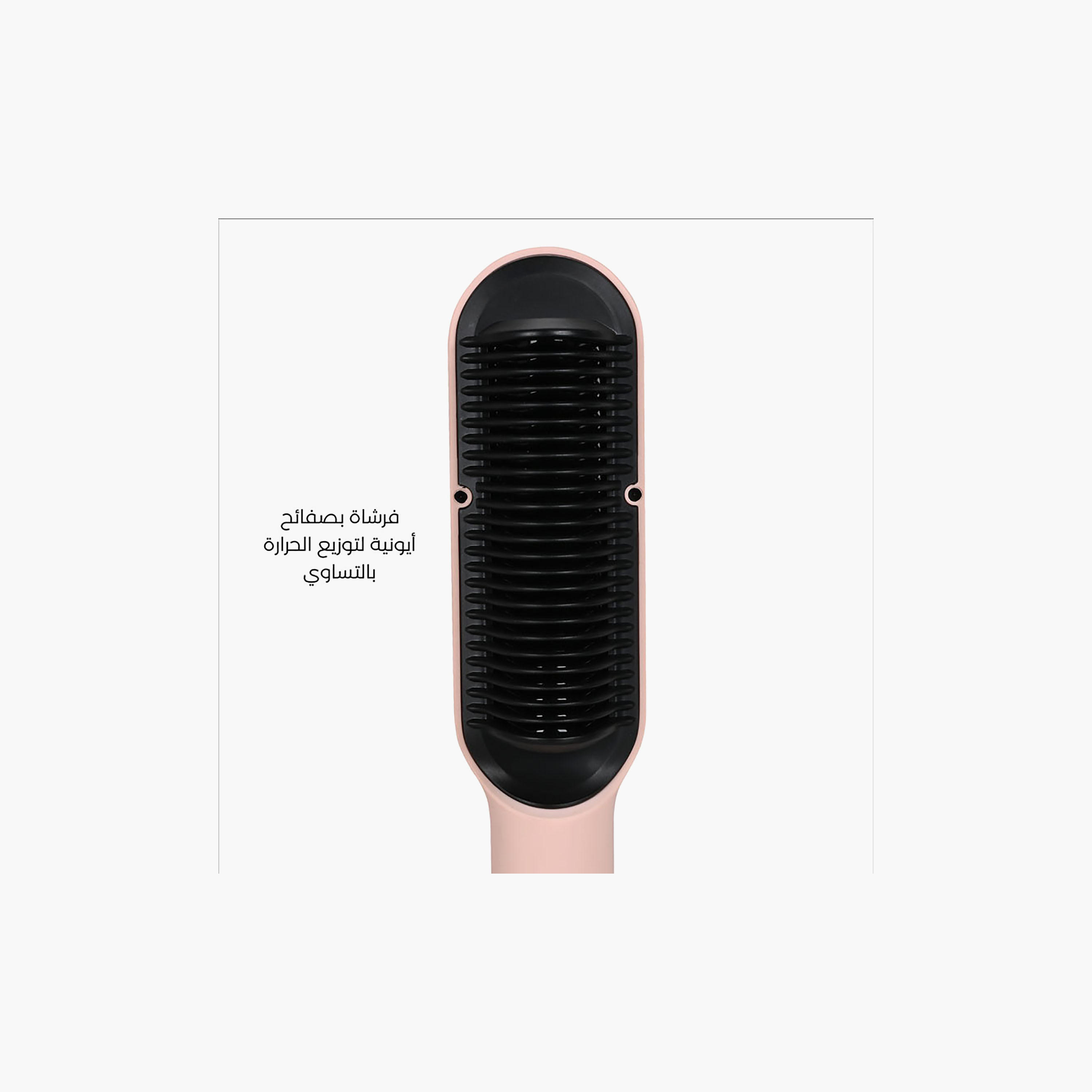 مكواة شعر وردية من لابل ستريت برو-beautyandpersonalcare-appliances-hairstylingtools-straighteners-image-5