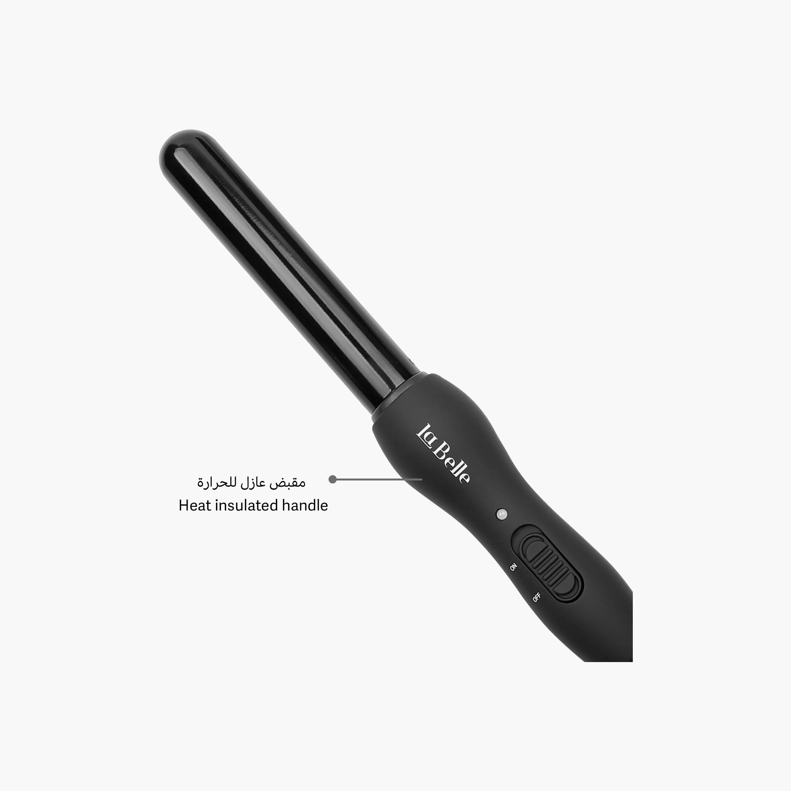 مجموعة لابيل الصغيرة المكونة من 3 قطع باللون الأسود: مجفف شعر، ومكواة تجعيد الشعر، ومكواة فرد الشعر-beautyandpersonalcare-appliances-hairstylingtools-hairdryers-image-7
