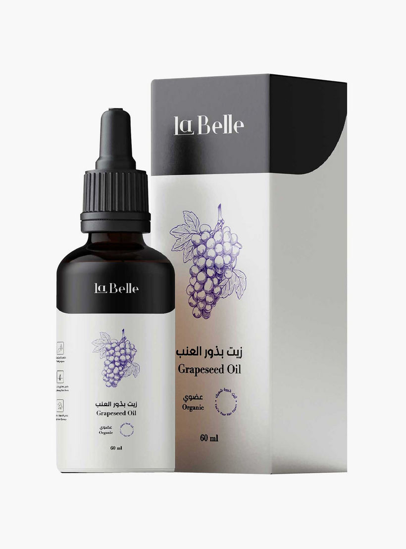 زيت مغذٍ للشعر بخلاصة زيت بذور العنب من لابيل - 60 مل-beautyandpersonalcare-hair-haircare-hairoils-image-2