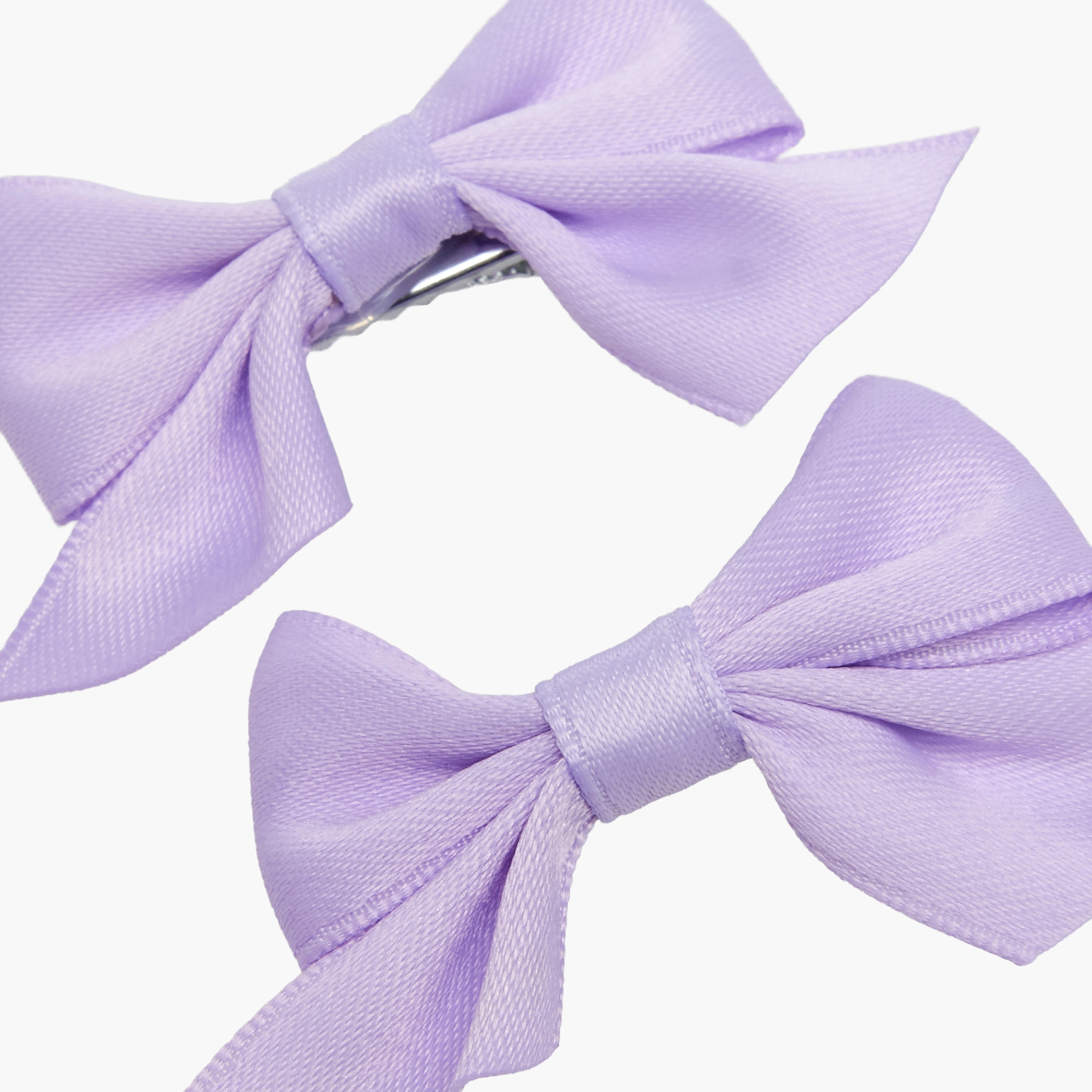 Pack of 2 Bow Shaped Hair Clips-women-hairaccessories-clips-image-2