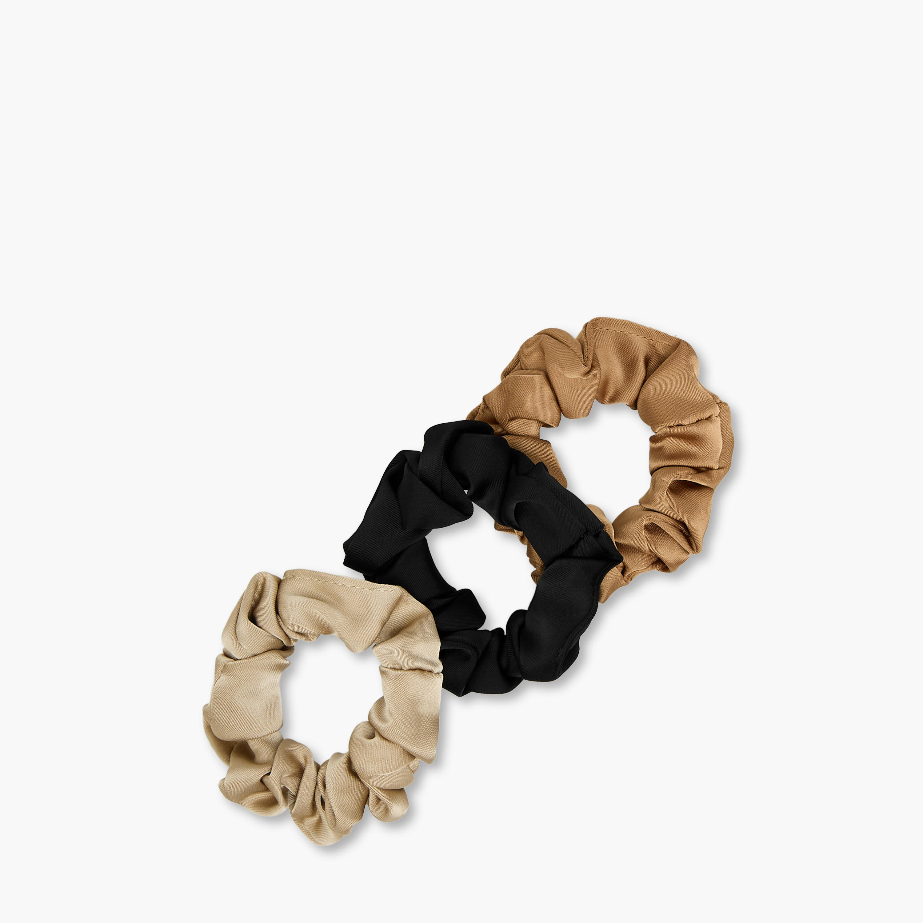 طقم ربطات شعر 3 قطع-women-hairaccessories-scrunchies-image-2
