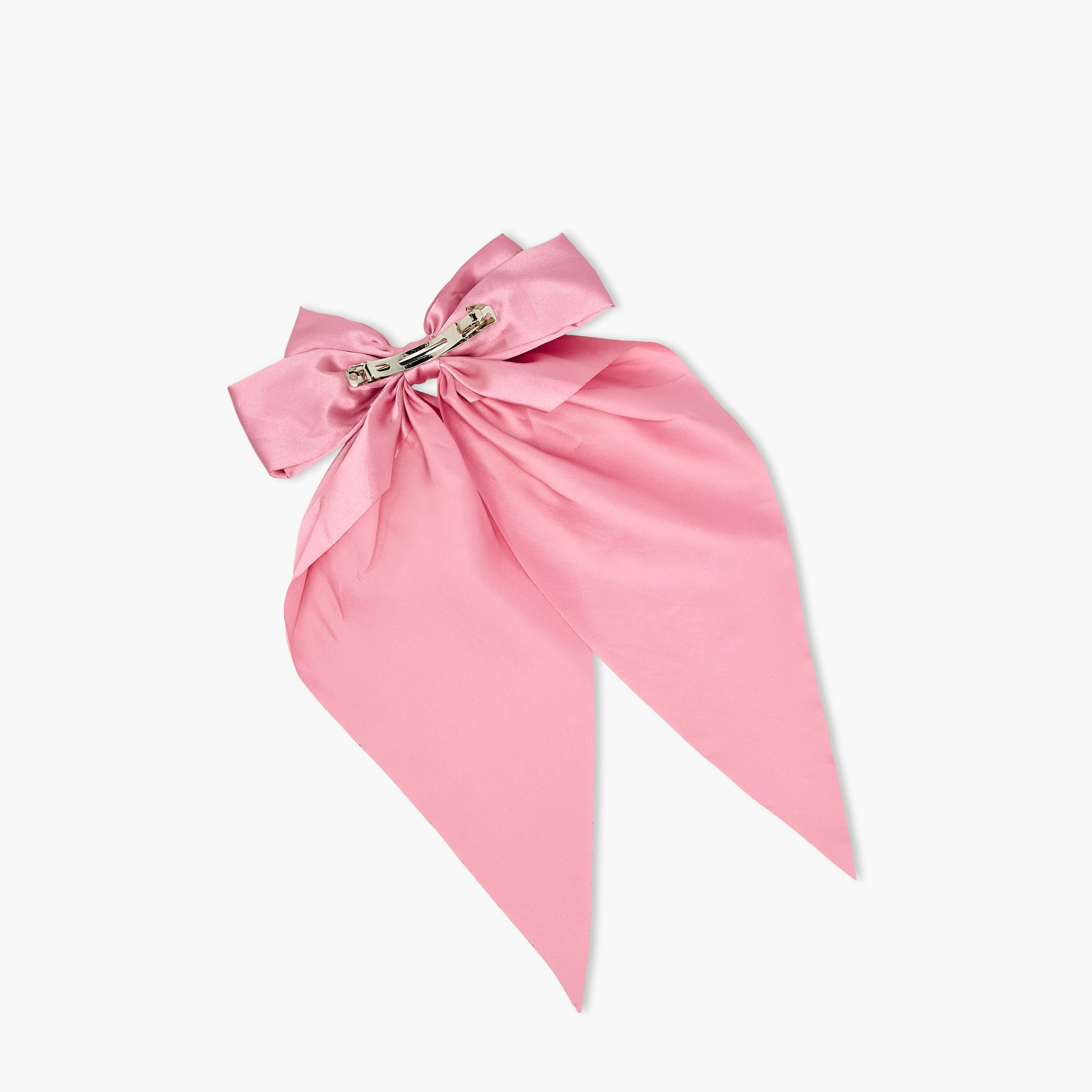 Bow Hair Clip with Satin Finish-women-hairaccessories-clips-image-3
