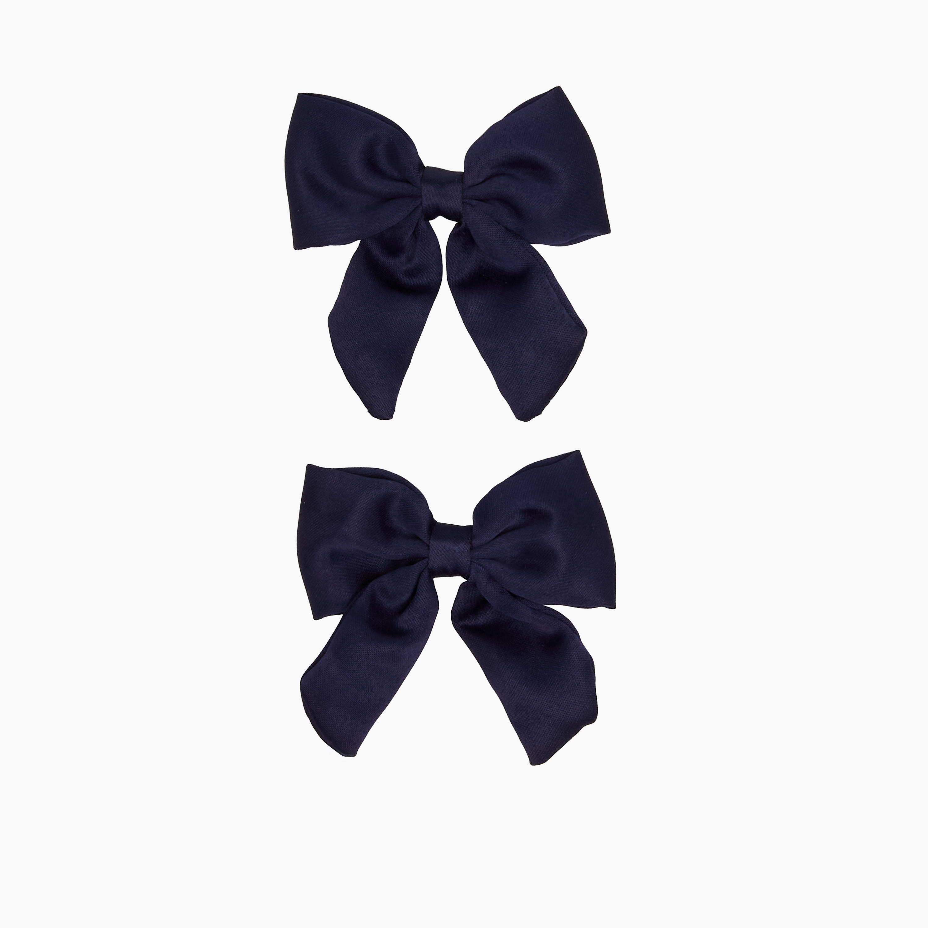 Pack of 2 Bow Shaped Hair Clip-women-hairaccessories-clips-image-1