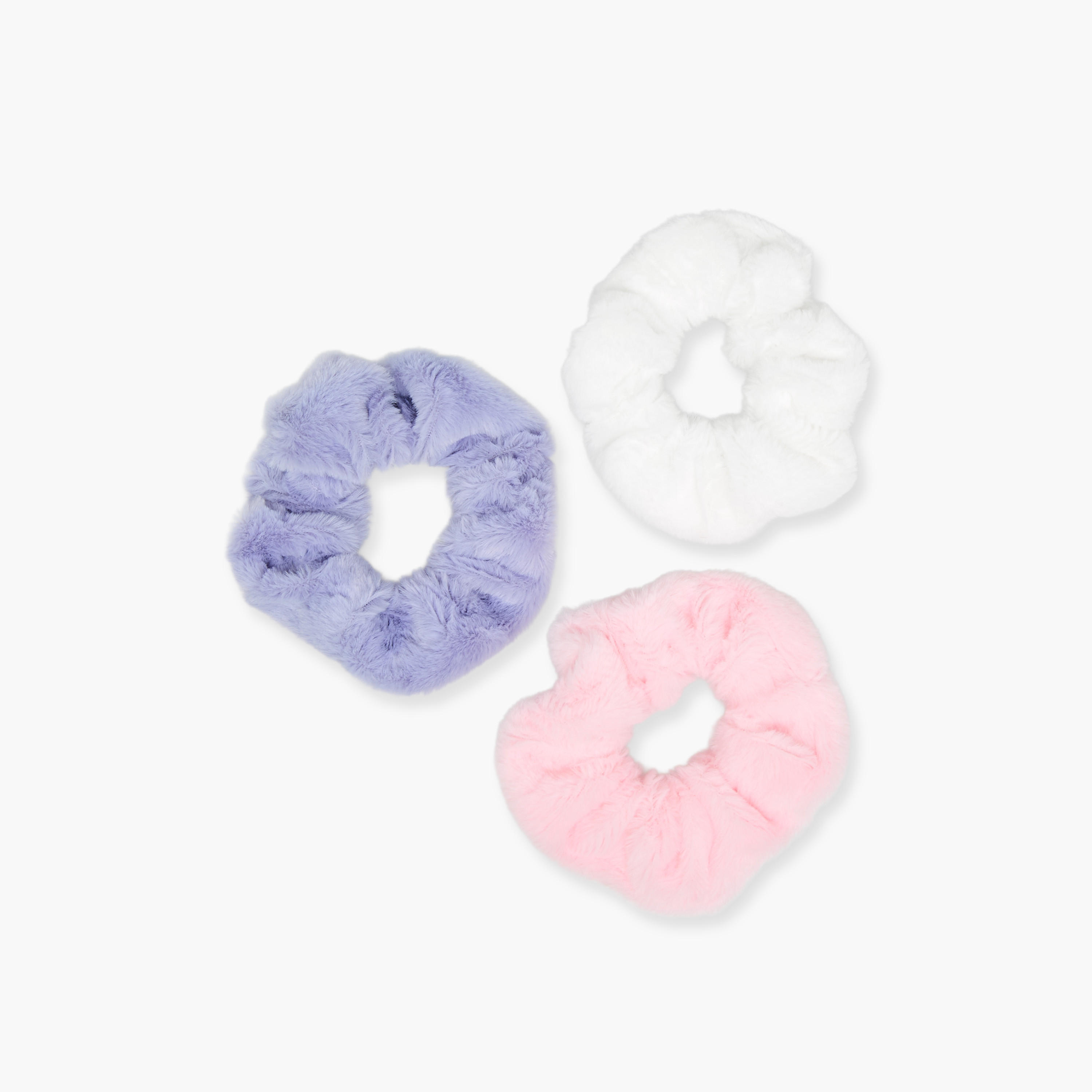 ربطات شعر فرو صناعي - طقم من 3 قطع-women-hairaccessories-scrunchies-image-3