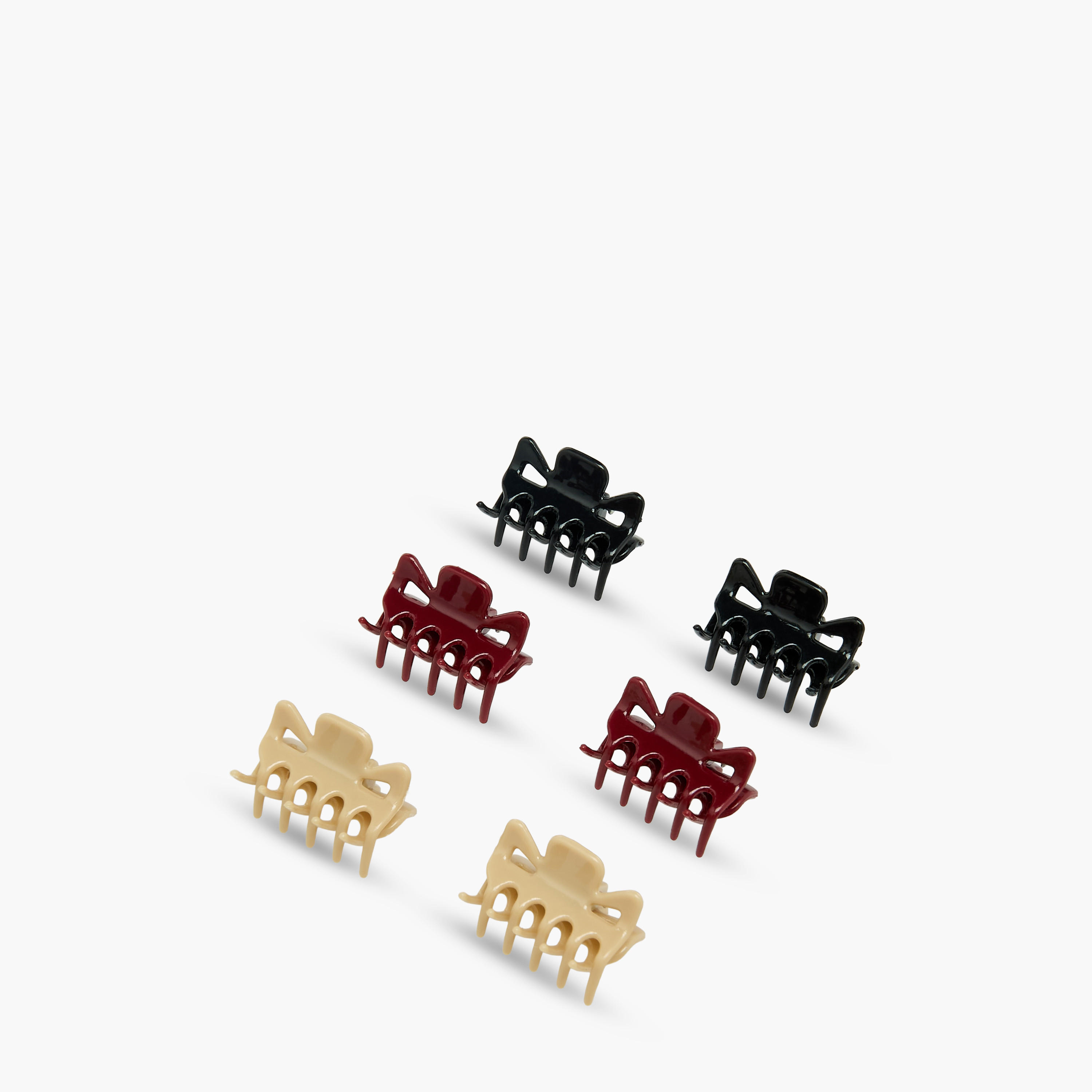 مشابك شعر مستطيلة - عبوة 6 قطع-women-hairaccessories-clamps-image-6