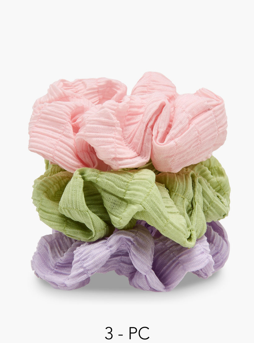 ربطات شعر سكرانشي - عبوة 3 قطع-women-hairaccessories-scrunchies-image-1