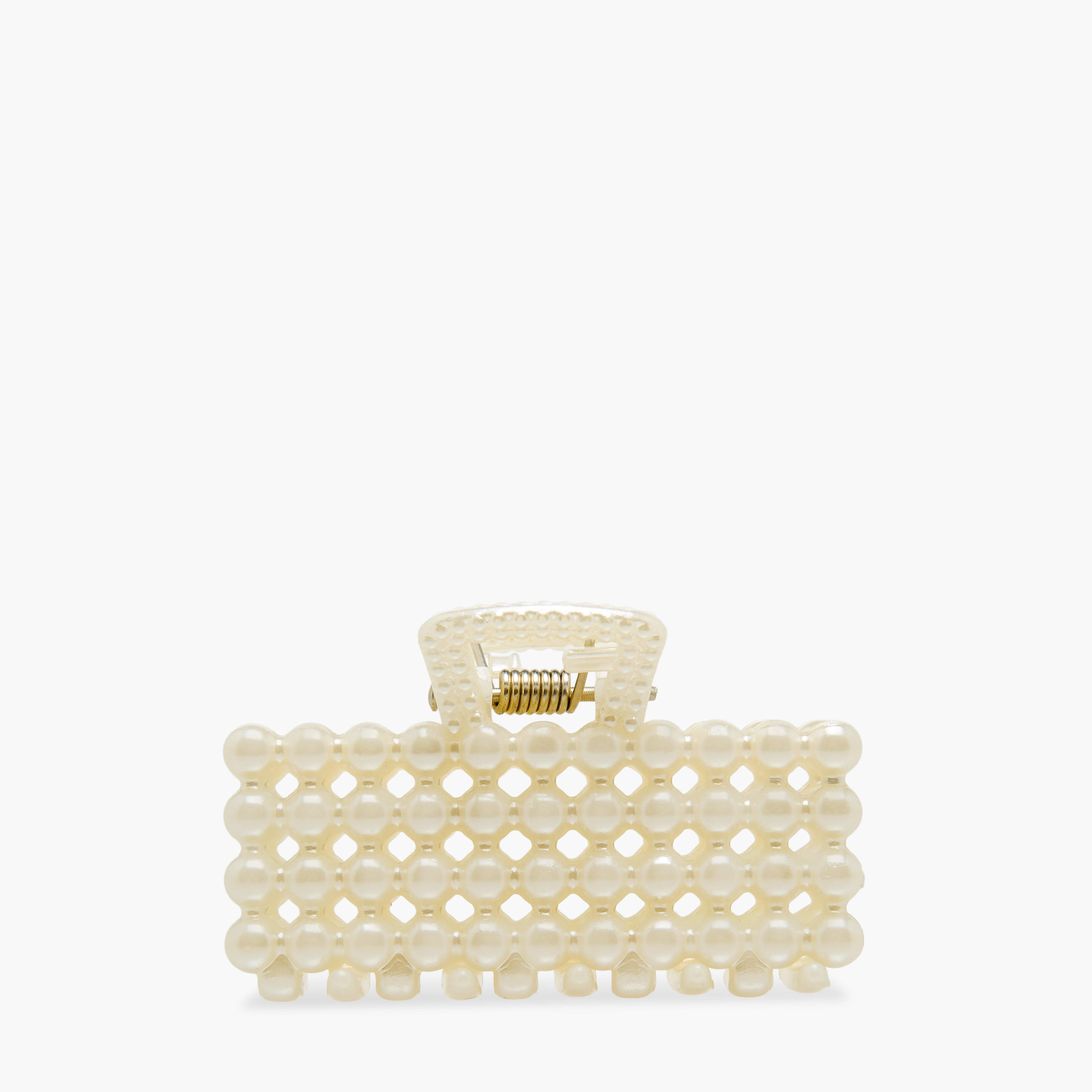 مشابك شعر بتزيينات لؤلؤ - طقم 3 قطع-women-hairaccessories-clamps-image-3