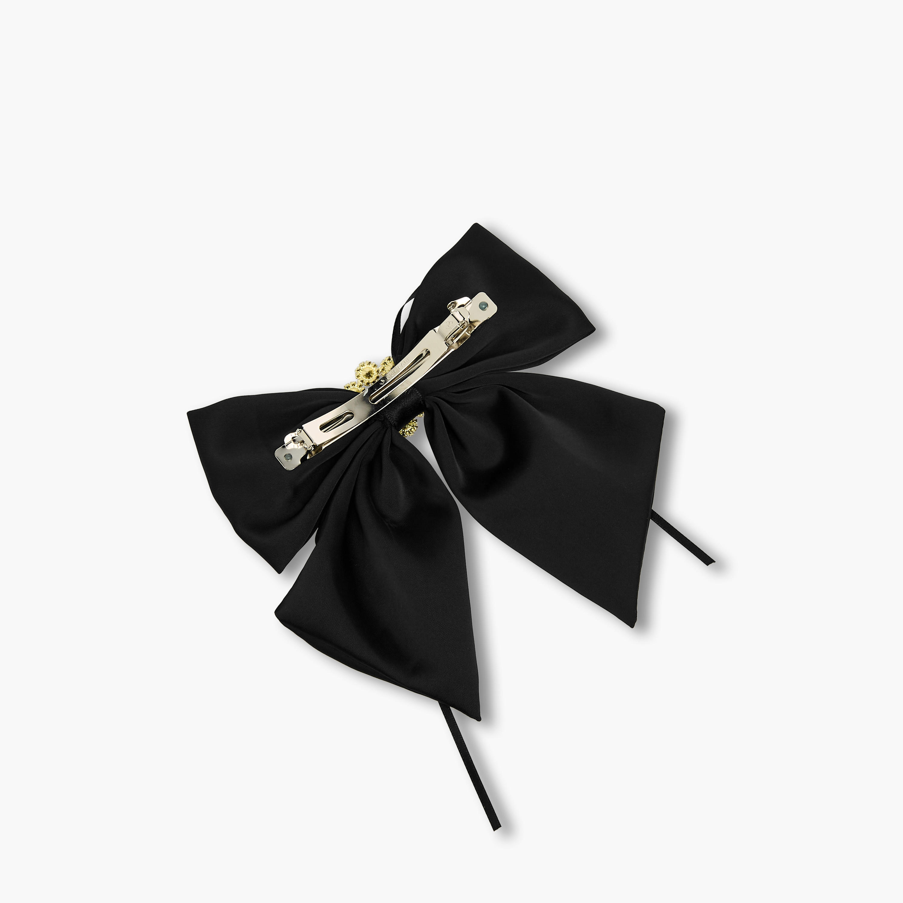 Embellished Bow Barrette Hair Clip-women-hairaccessories-clips-image-3