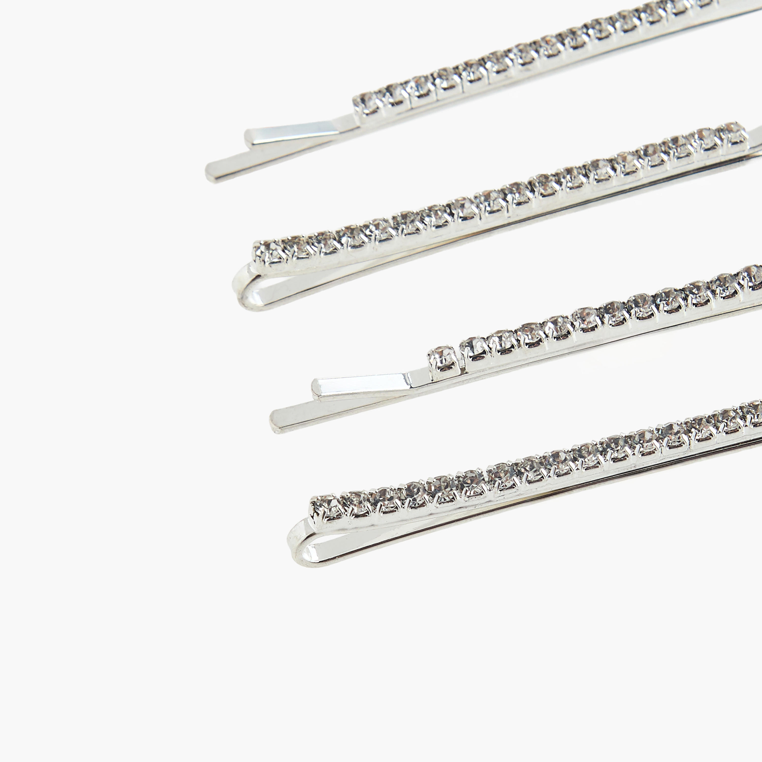 Pack of 4 Embellished Hairpin-women-hairaccessories-hairpins-image-4