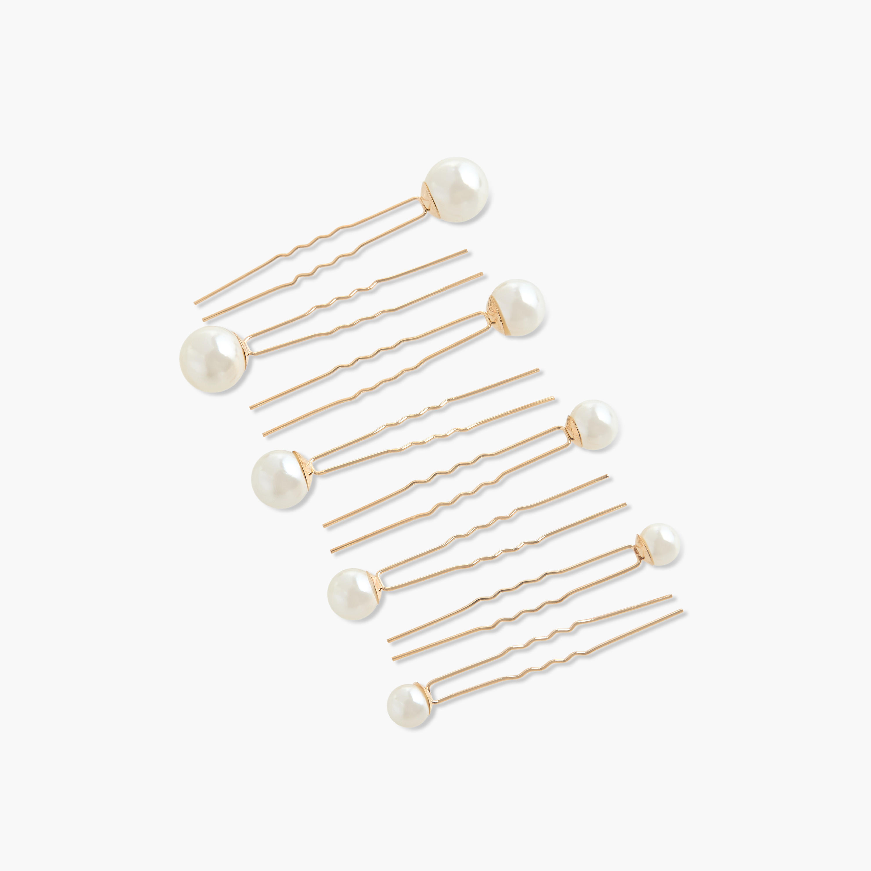 Pack of 8 Hairpins with Pearl Embellishment-women-hairaccessories-hairpins-image-2