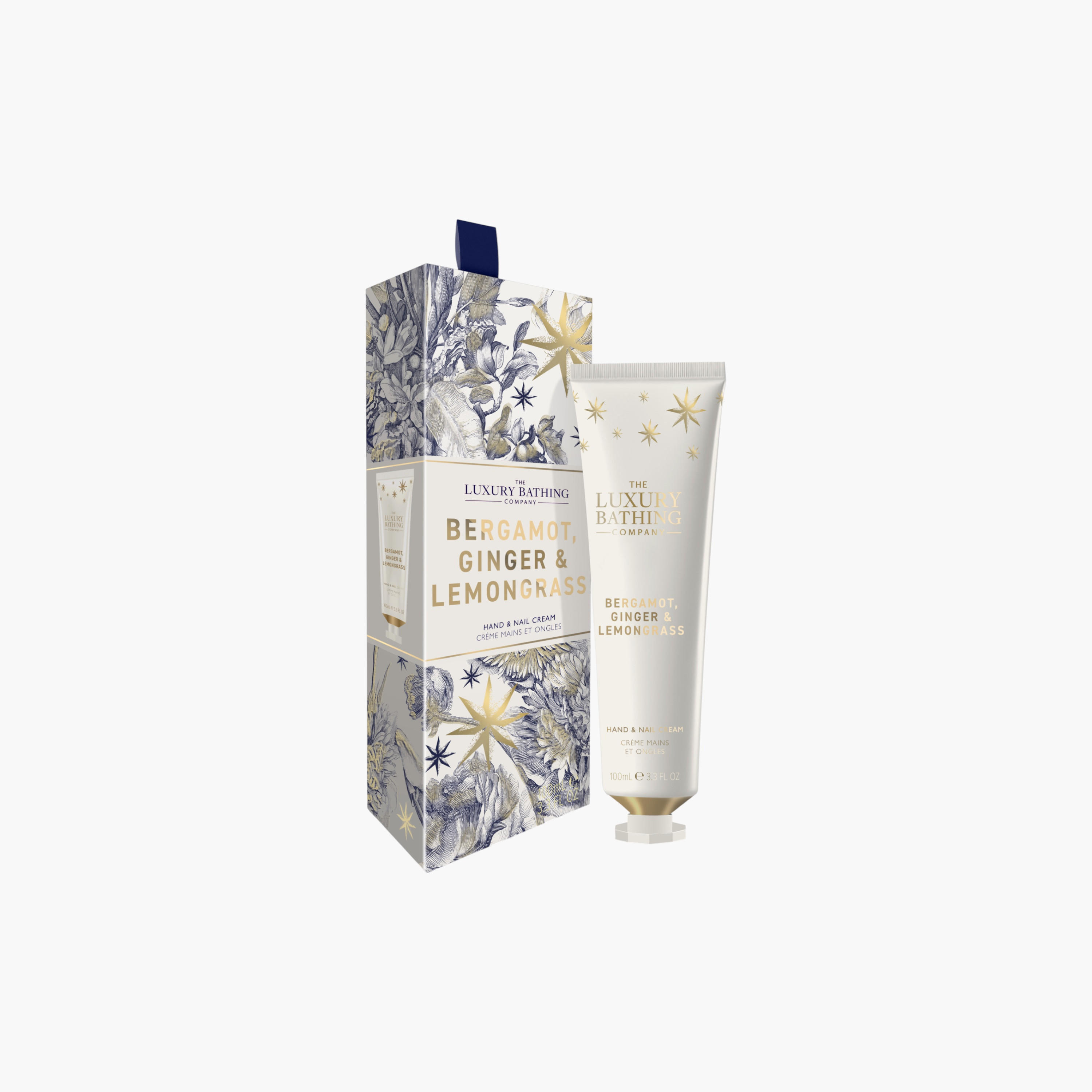 لاكشري باثينج كومباني كريم اليدين بالبرغموت والزنجبيل وعشبة الليمون-beautyandpersonalcare-giftsets-image-1