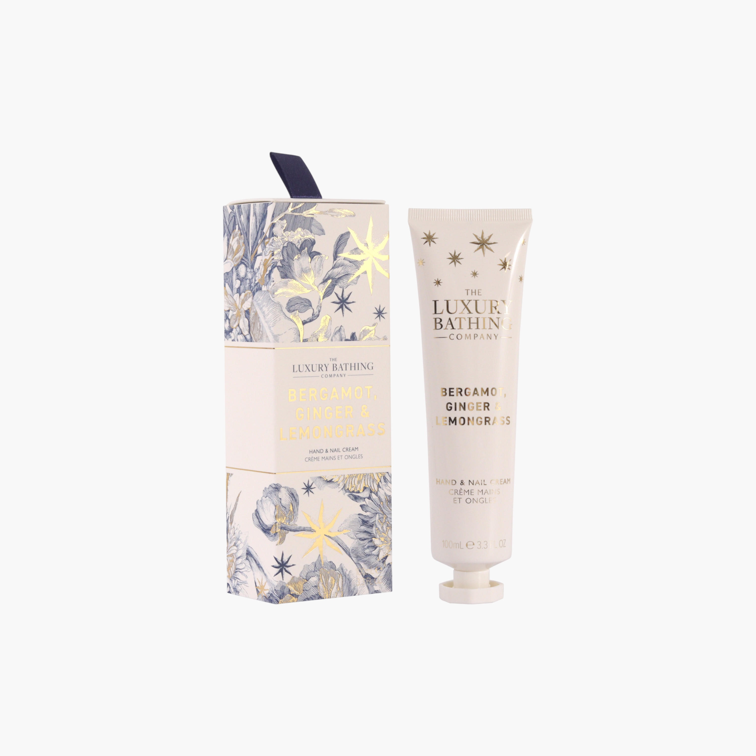 لاكشري باثينج كومباني كريم اليدين بالبرغموت والزنجبيل وعشبة الليمون-beautyandpersonalcare-giftsets-image-3