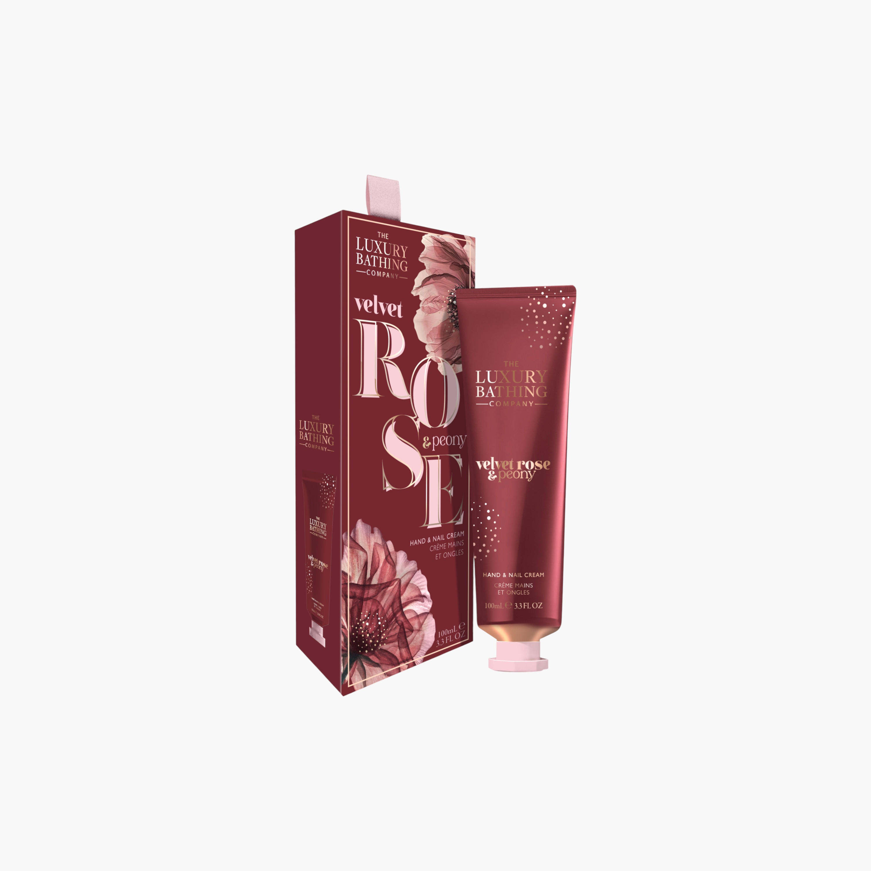 لاكشري باثينج كومباني كريم اليدين بالورد المخملي والفاوانيا-beautyandpersonalcare-giftsets-image-1