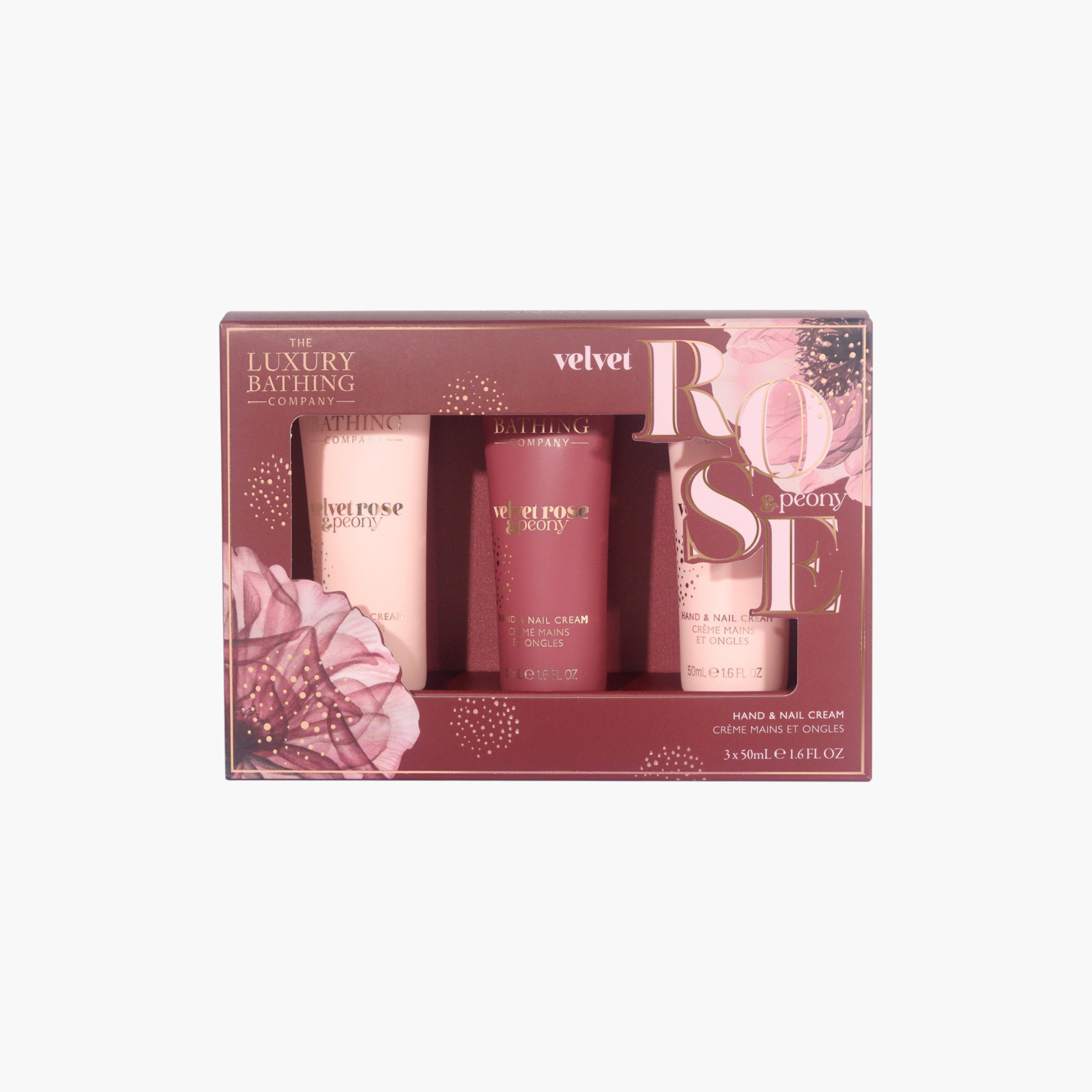 لاكشري باثينج كومباني مجموعة كريم اليد بالورد والفاوانيا-beautyandpersonalcare-bathandbody-giftsets-image-5