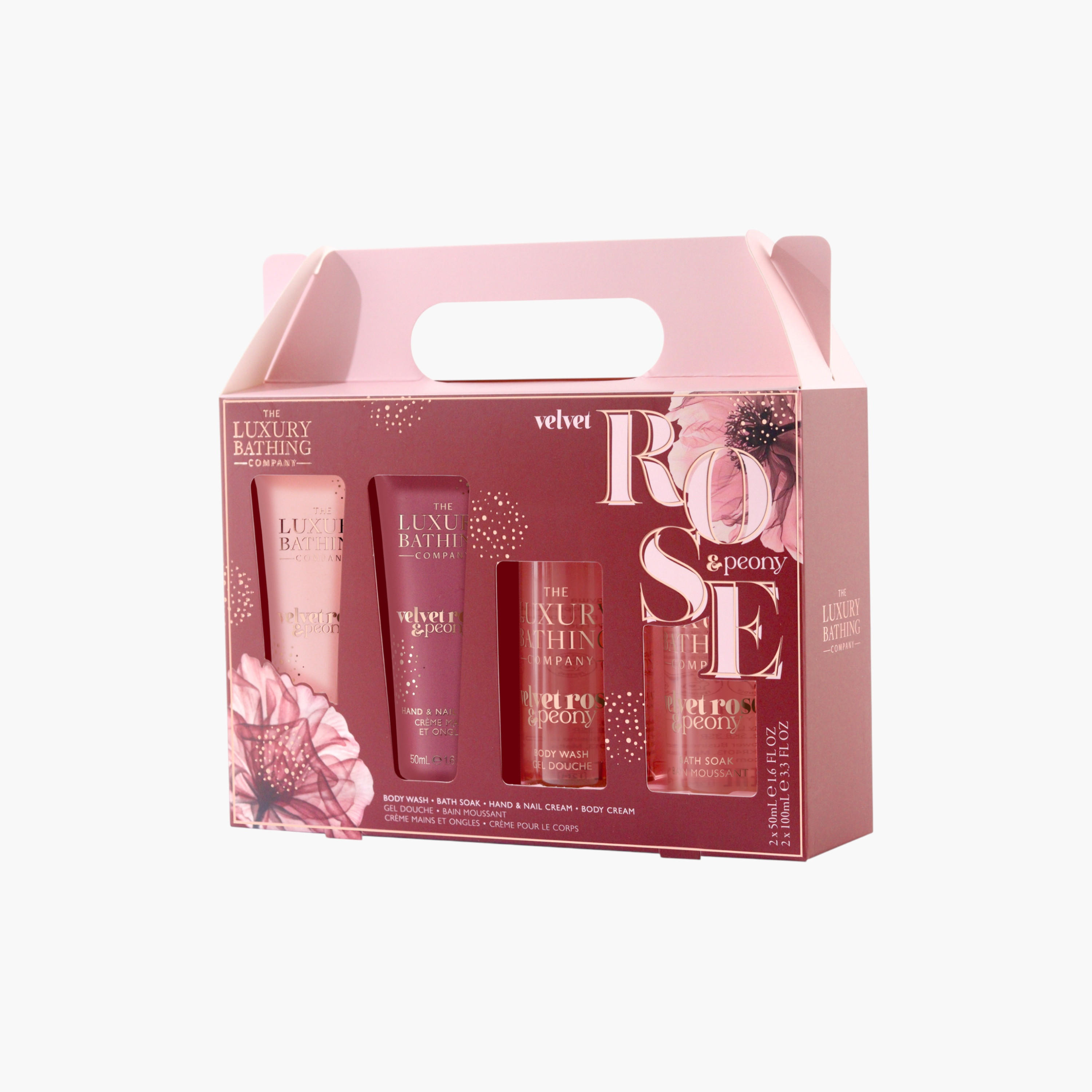 Luxury Bathing Company Velvet Rose Peony Bathing Set-beautyandpersonalcare-giftsets-image-3