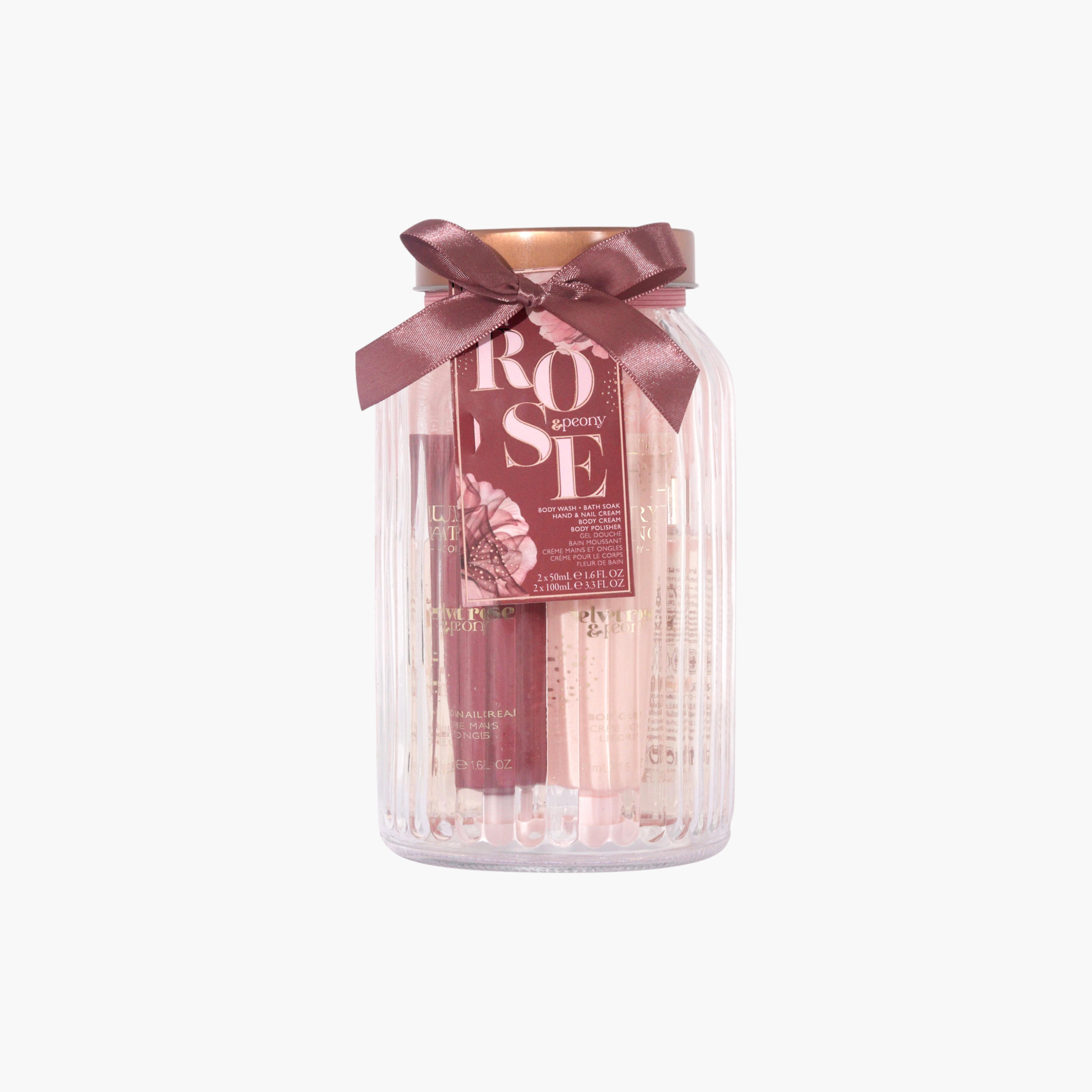 لاكشري باثينج كومباني مجموعة هدايا استحمام بالورد والفاوانيا-beautyandpersonalcare-giftsets-image-3