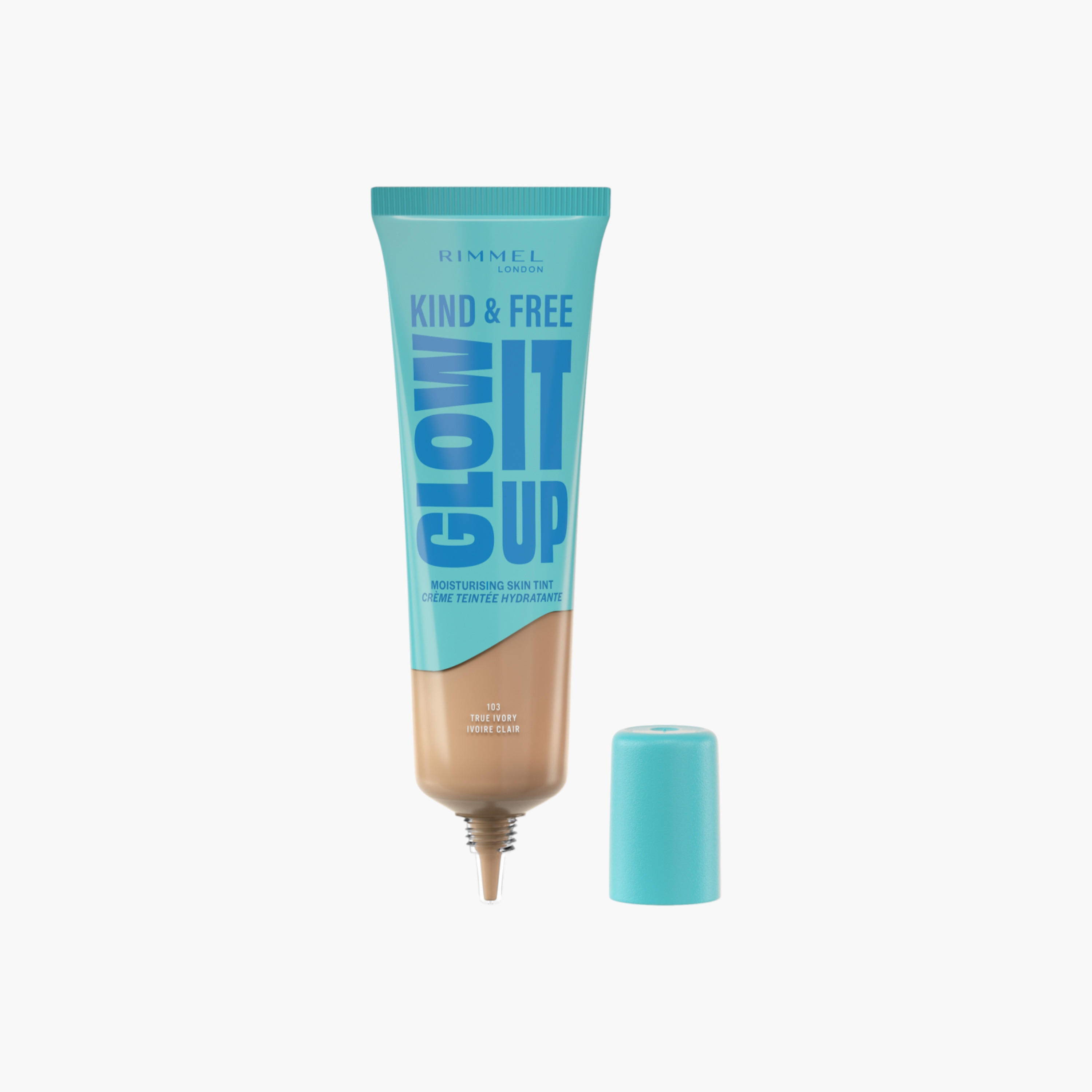 تينت مرطب جلو إت أب كايند آند فري من ريميل - 30 مل-beautyandpersonalcare-makeup-face-foundations-image-1