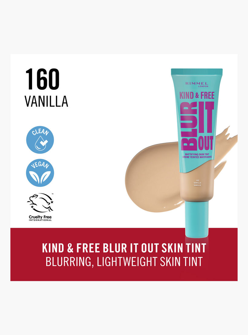 تينت مطفي بلور إت آوت كايند آند فري من ريميل - 30 مل-beautyandpersonalcare-makeup-face-tintedmoisturizer-image-2