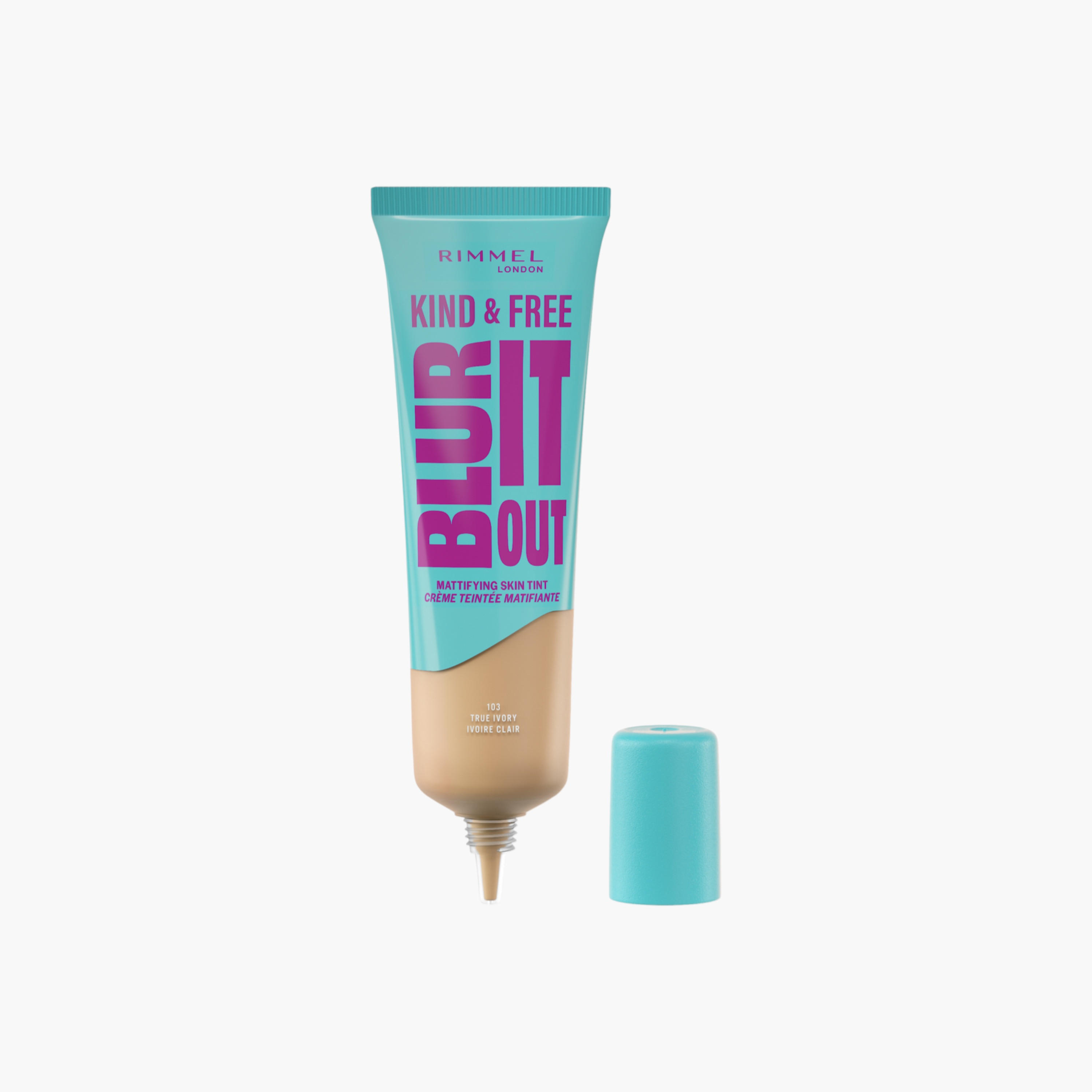 تينت مطفي بلور إت آوت كايند آند فري من ريميل - 30 مل-beautyandpersonalcare-makeup-face-tintedmoisturizer-image-1