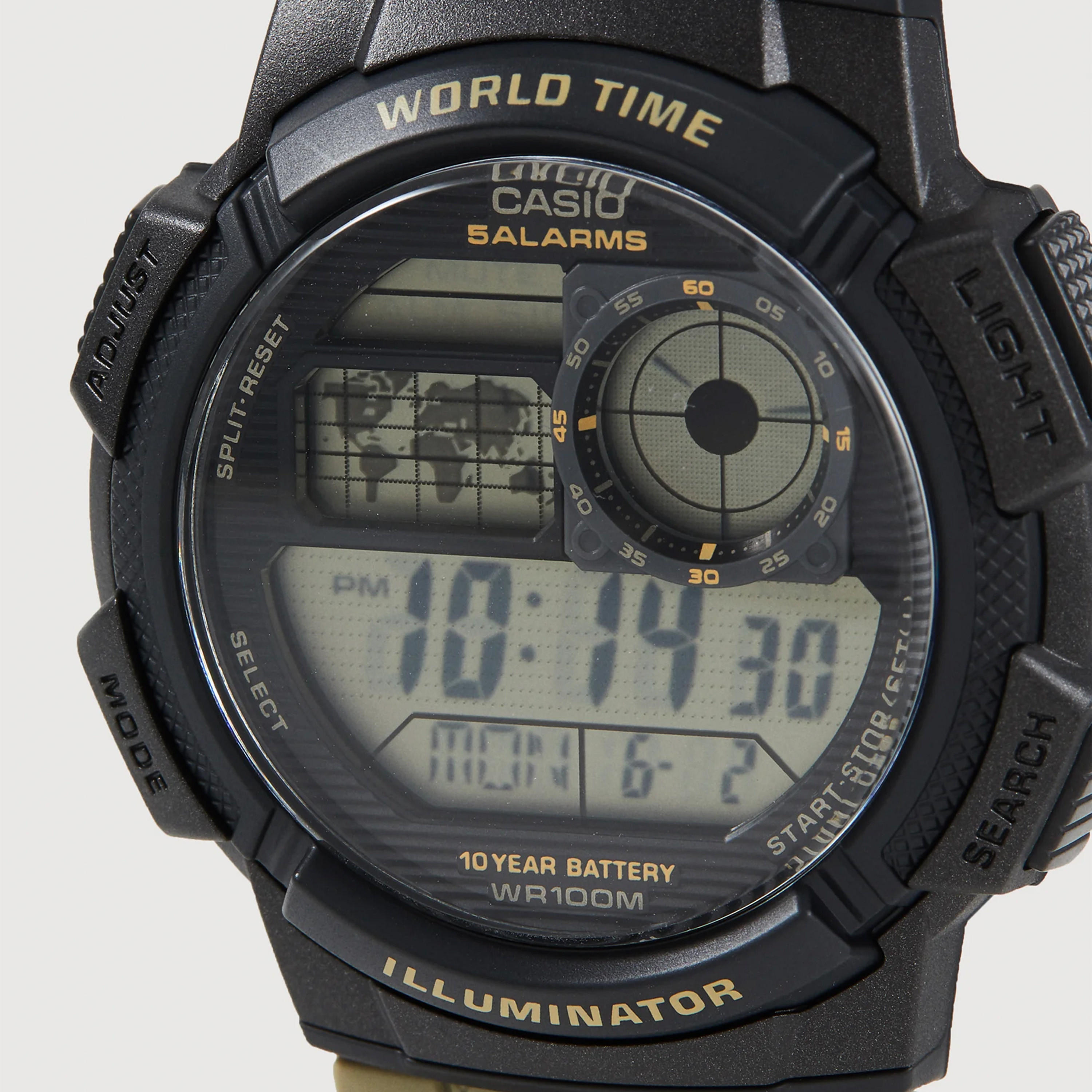 Casio Men's 44MM Black Digital Resin Strap Watch | AE-1000W-5AVDF-men-watchesandjewellery-watches-image-4