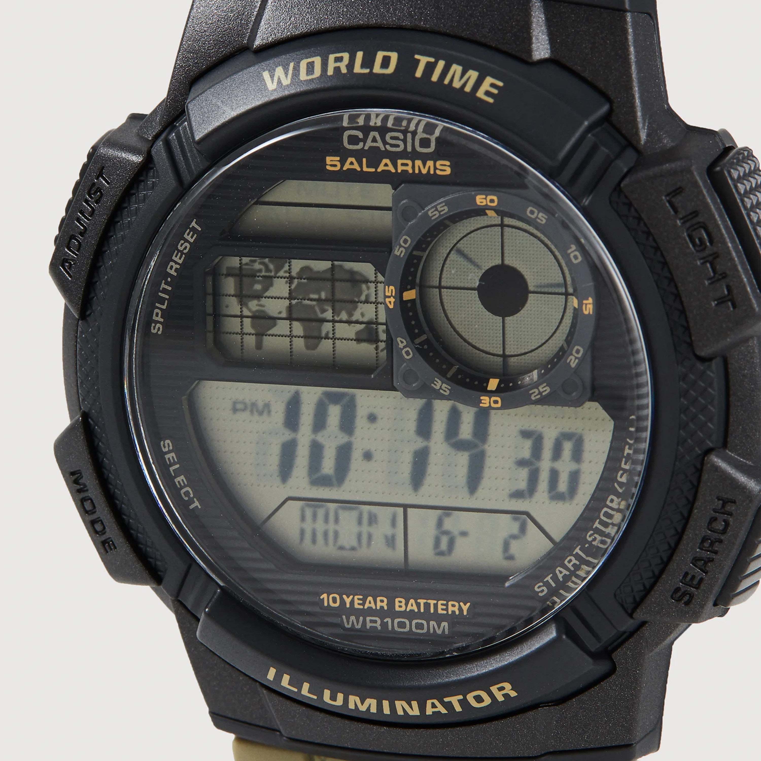 Casio Men's 44MM Black Digital Resin Strap Watch | AE-1000W-5AVDF-men-watchesandjewellery-watches-image-4