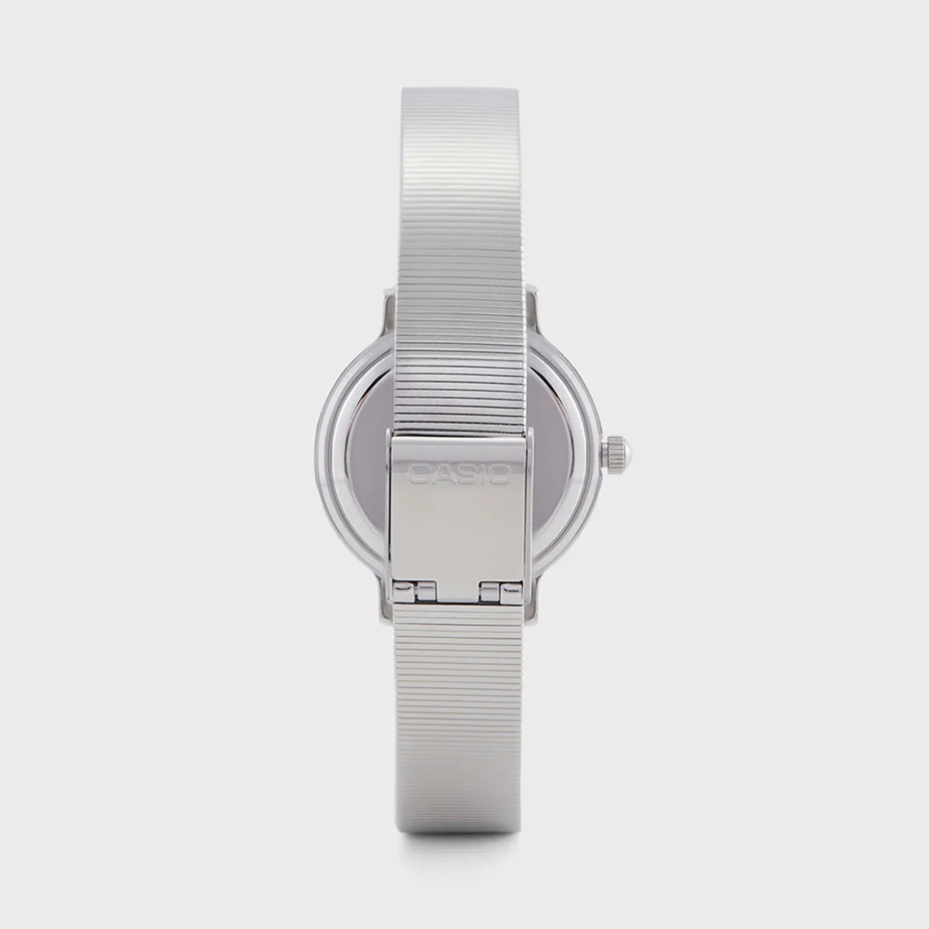 Casio Women's 28MM Silver Analog Stainless Steel Strap Watch | LTP-B170D-7BVDF-women-watchesandjewellery-watches-image-3