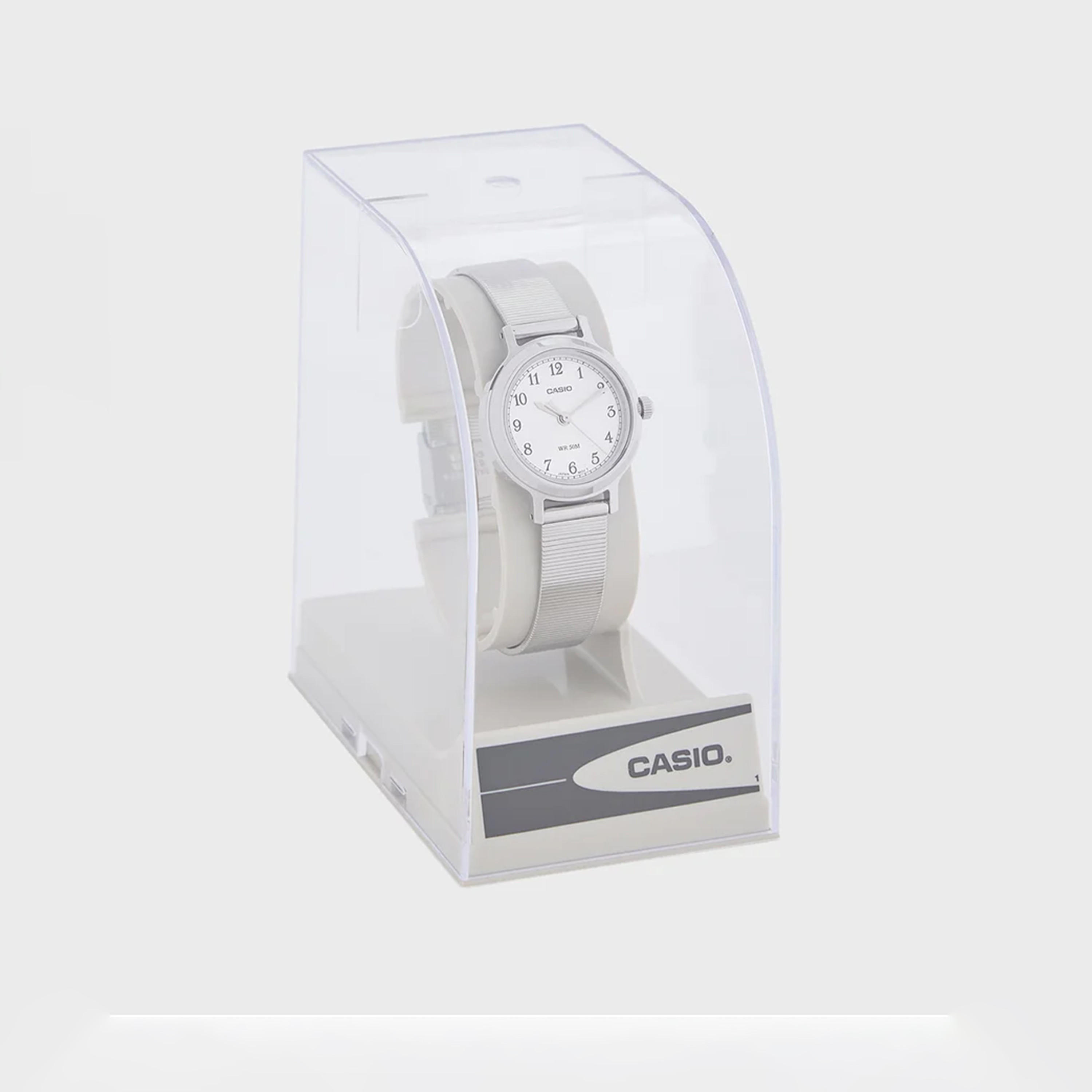 Casio Women's 28MM Silver Analog Stainless Steel Strap Watch | LTP-B170D-7BVDF-women-watchesandjewellery-watches-image-5