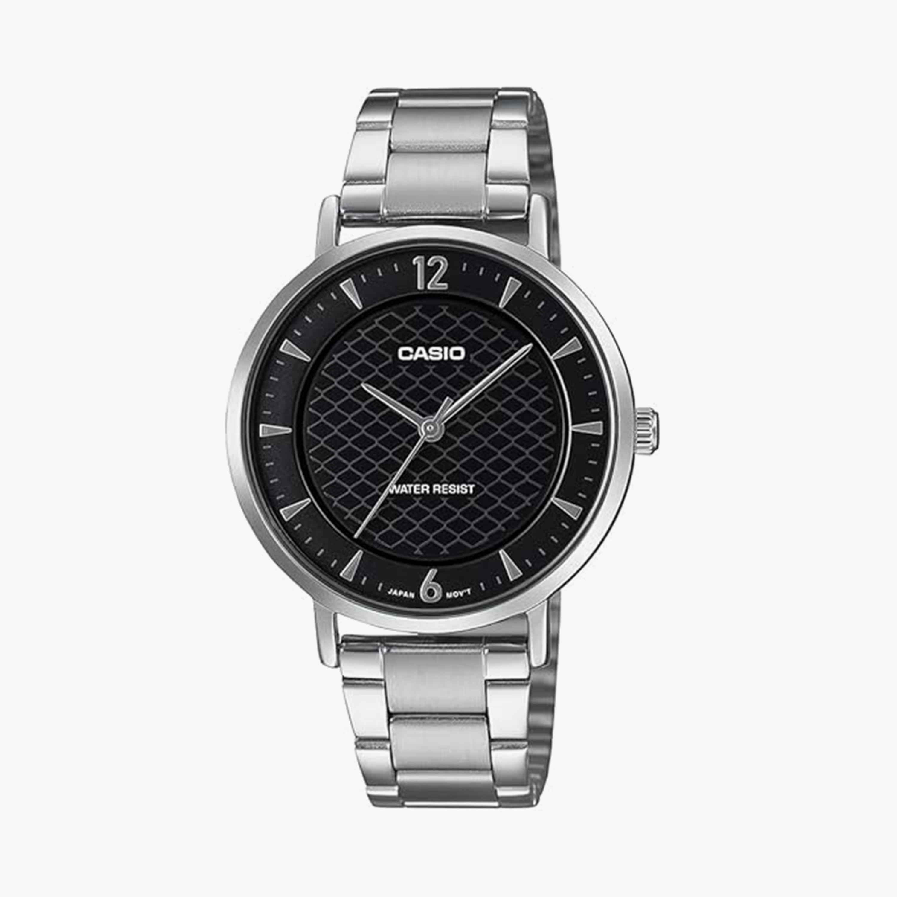 Casio Women's 34MM Silver Analog Stainless Steel Strap Watch | LTP-VT04D-1ADF-women-watchesandjewellery-watches-image-1