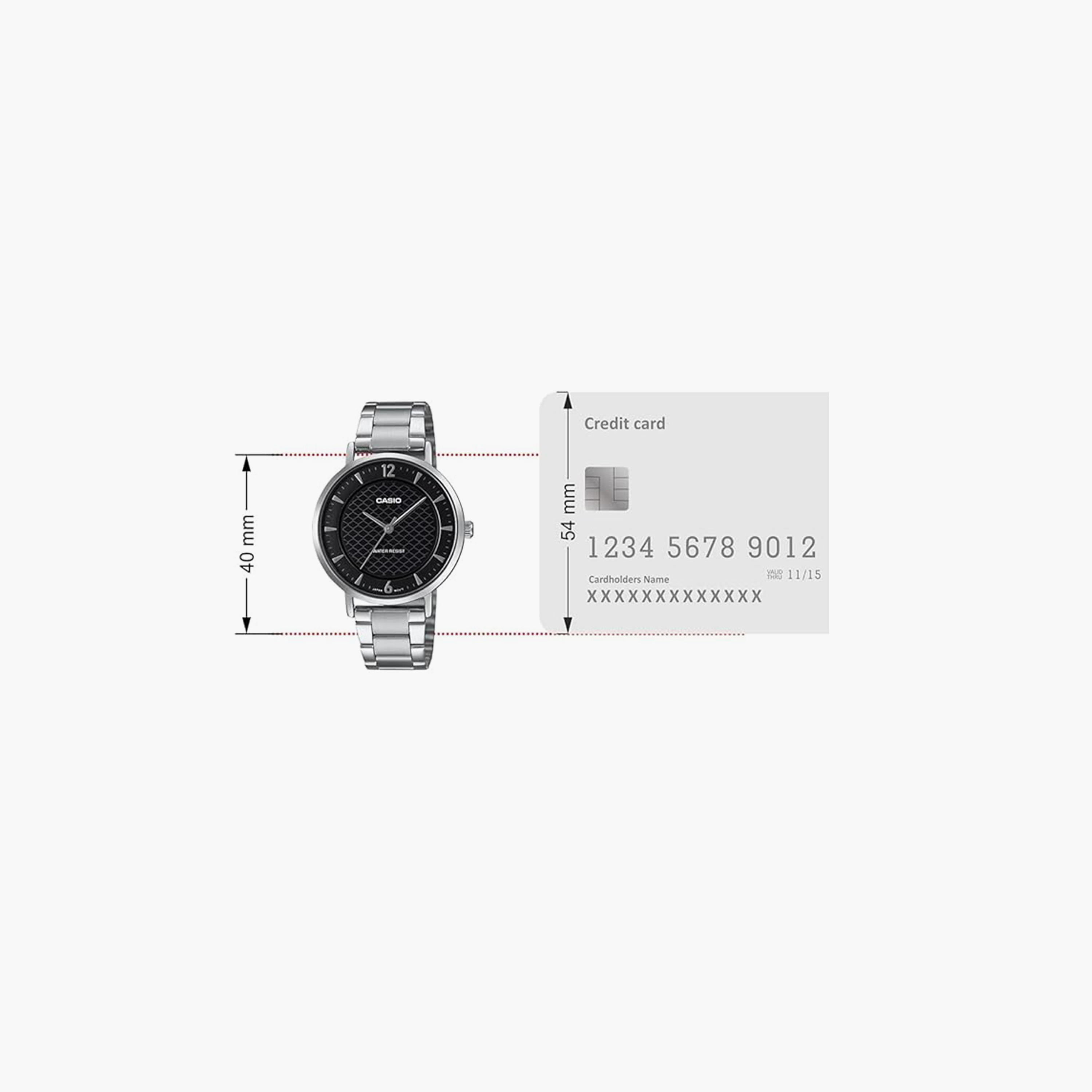 Casio Women's 34MM Silver Analog Stainless Steel Strap Watch | LTP-VT04D-1ADF-women-watchesandjewellery-watches-image-6