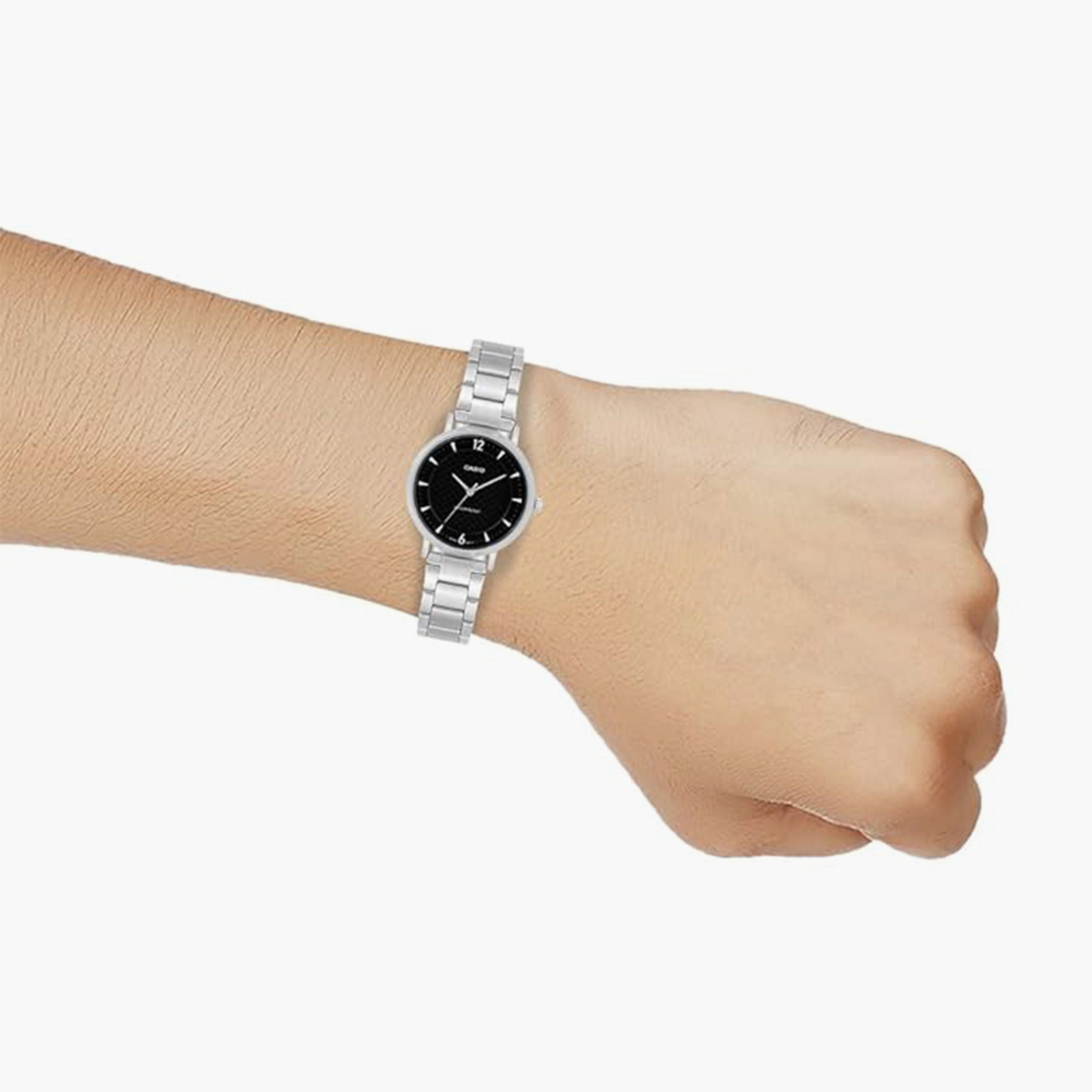 Casio Women's 34MM Silver Analog Stainless Steel Strap Watch | LTP-VT04D-1ADF-women-watchesandjewellery-watches-image-7