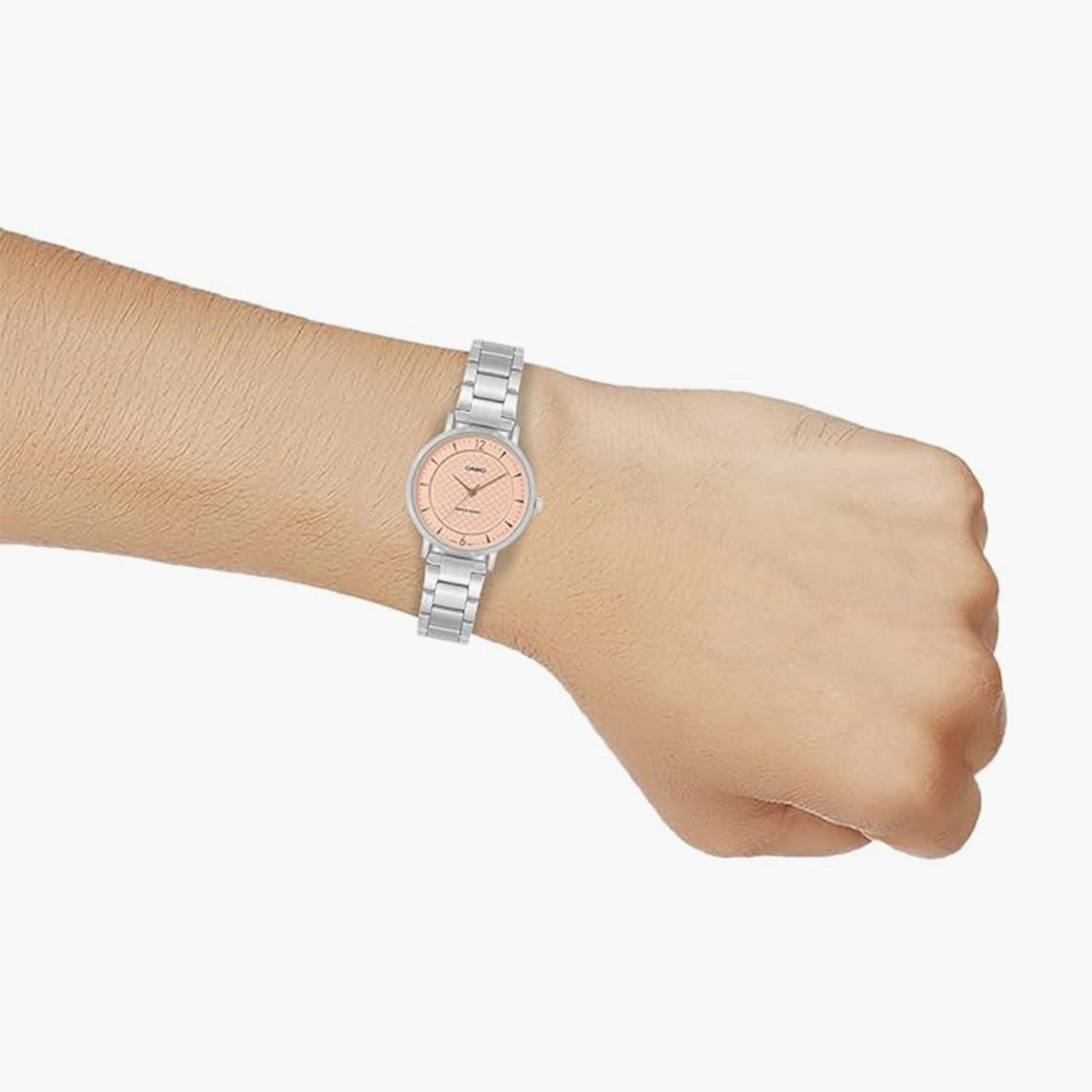 Casio Women's 34MM Silver Analog Stainless Steel Strap Watch | LTP-VT04D-4ADF-women-watchesandjewellery-watches-image-7